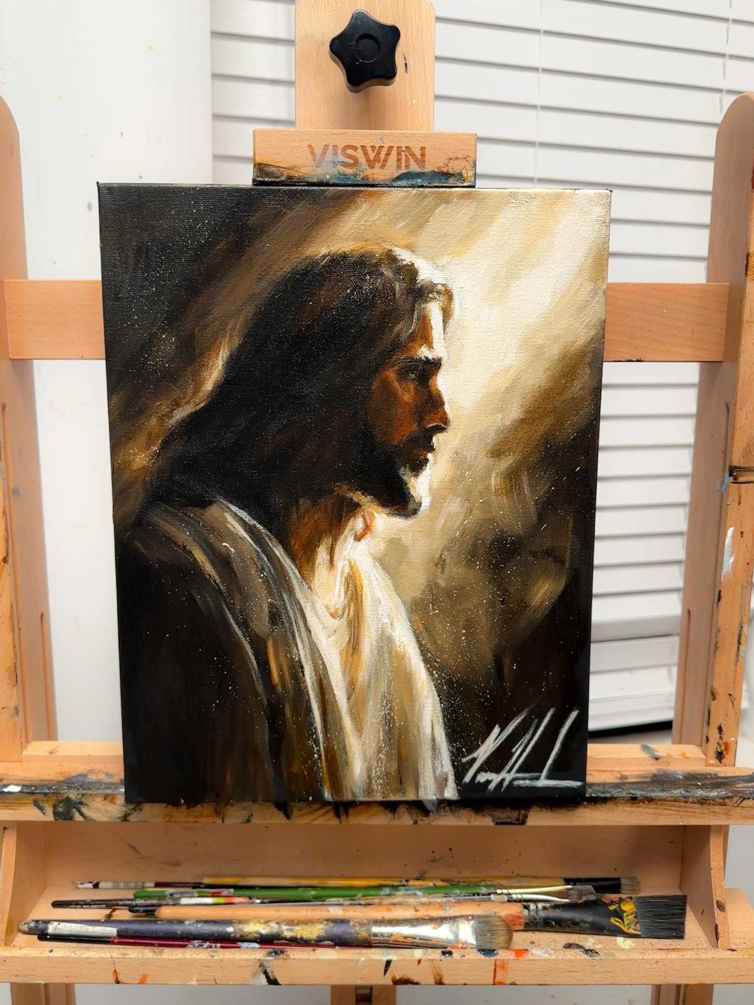 You Are My Light - 11”x14” Original Acrylic Painting