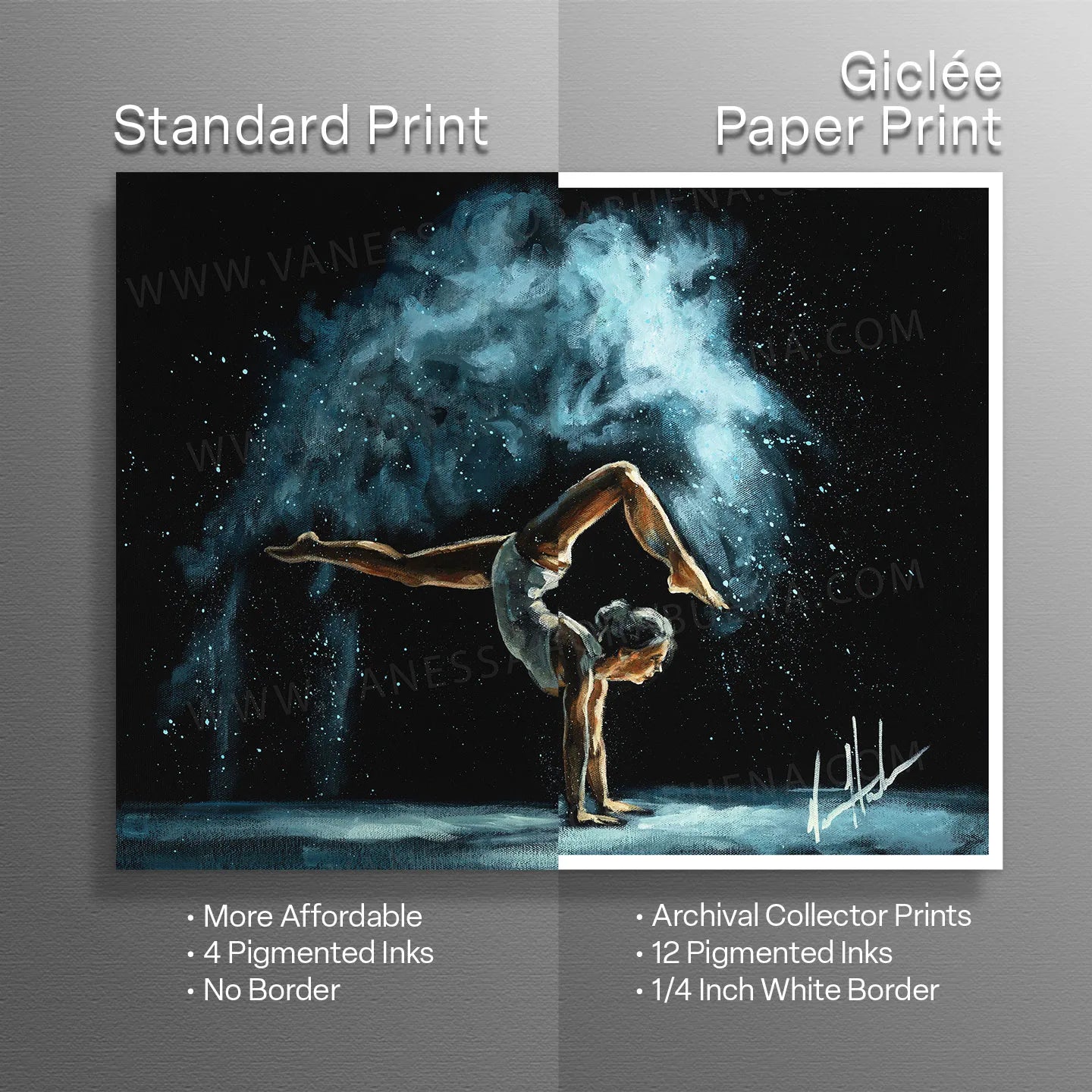 Freedom In His Grace Women's Art Print Vanessa Horabuena