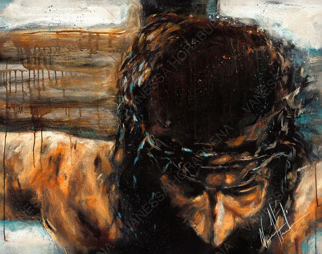 The Finished Work of the Cross Jesus Art Print Vanessa Horabuena