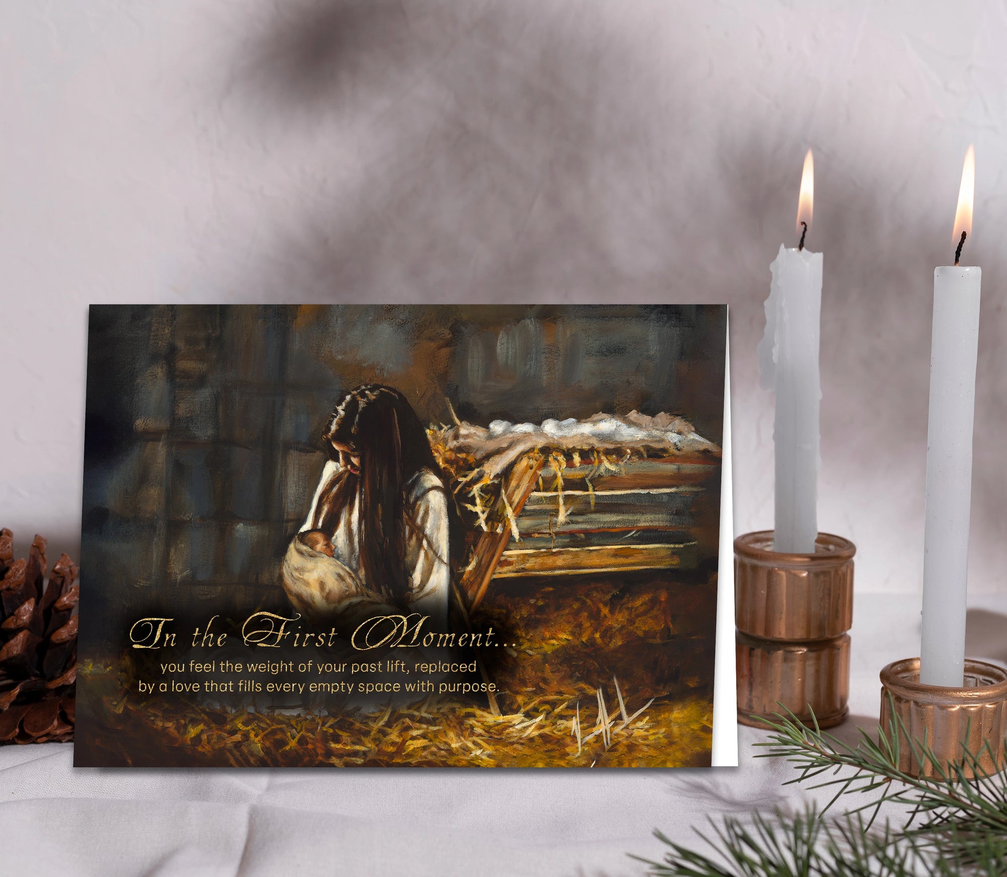 'First Moment with the King' Greeting Card Vanessa Horabuena