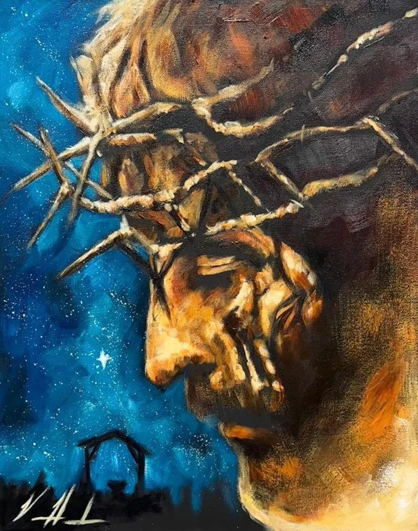 Heaven’s Gift - 16"X20" Original Acrylic Painting