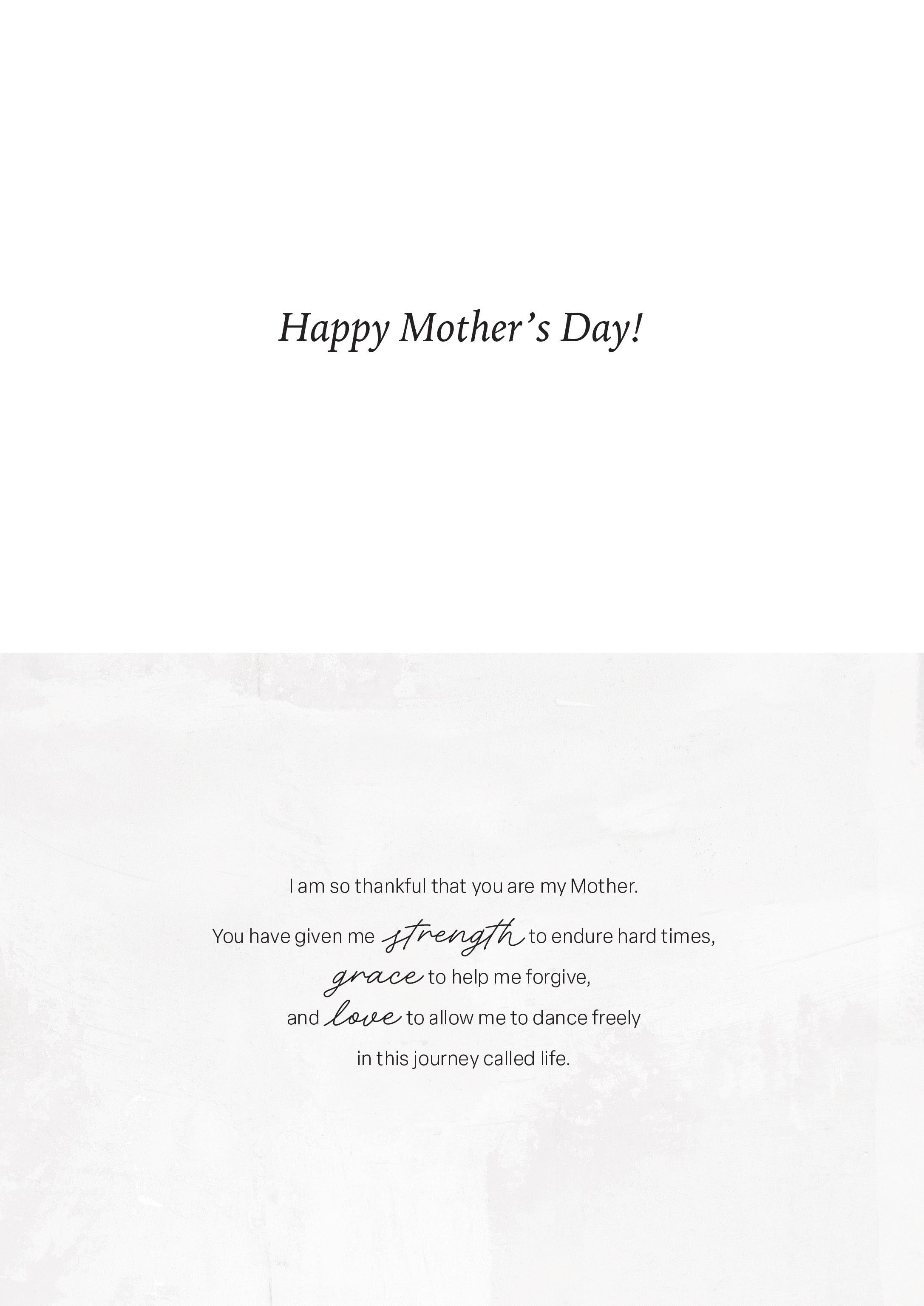 Mother's Day Greeting Card 'Dare to Dance Again' - Design B Vanessa Horabuena