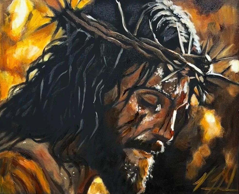 Amazing Grace - 16”x20” Original Acrylic Painting