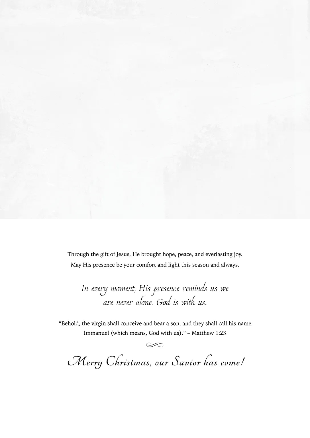 'God With Us' Greeting Card