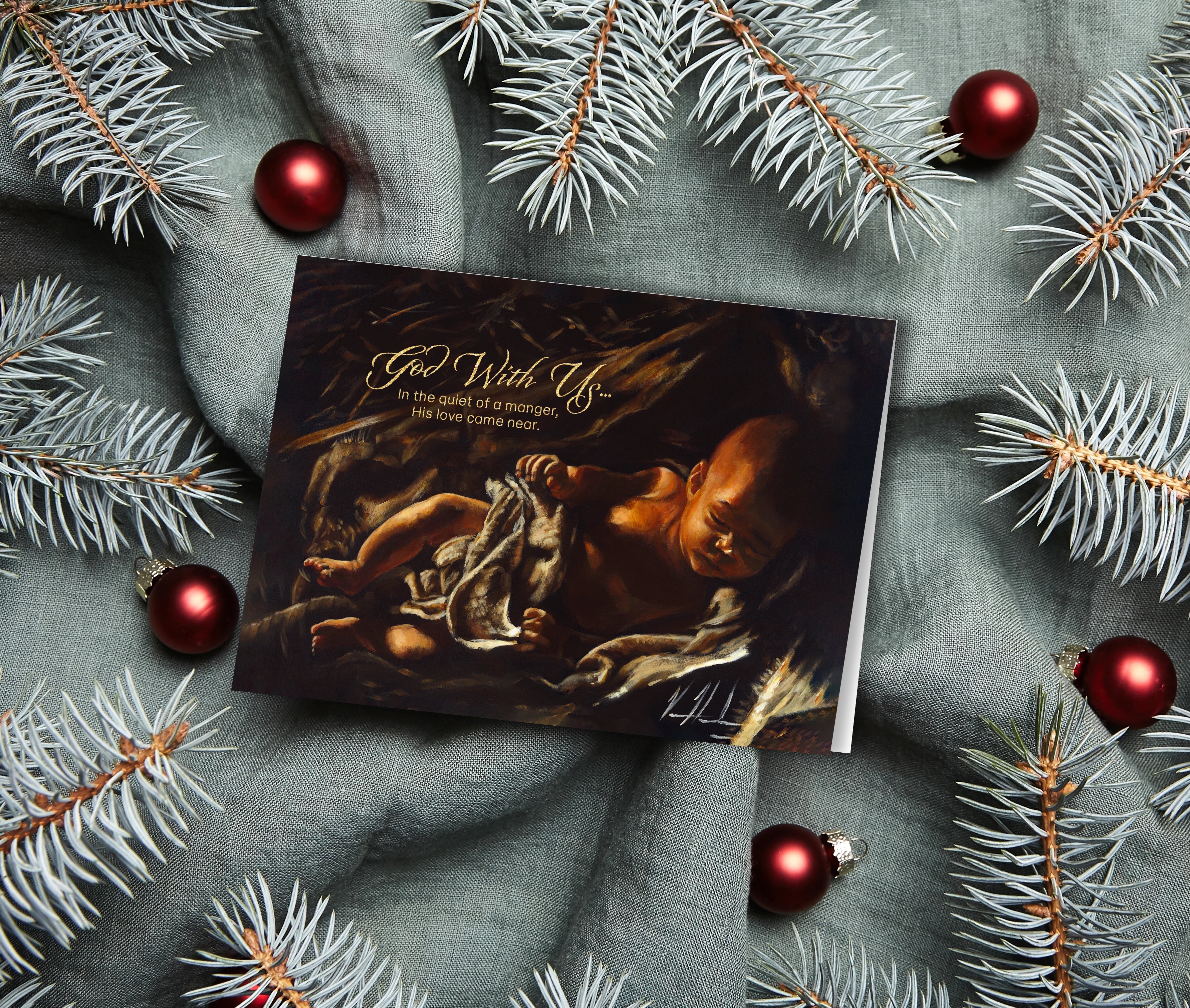 'God With Us' Greeting Card