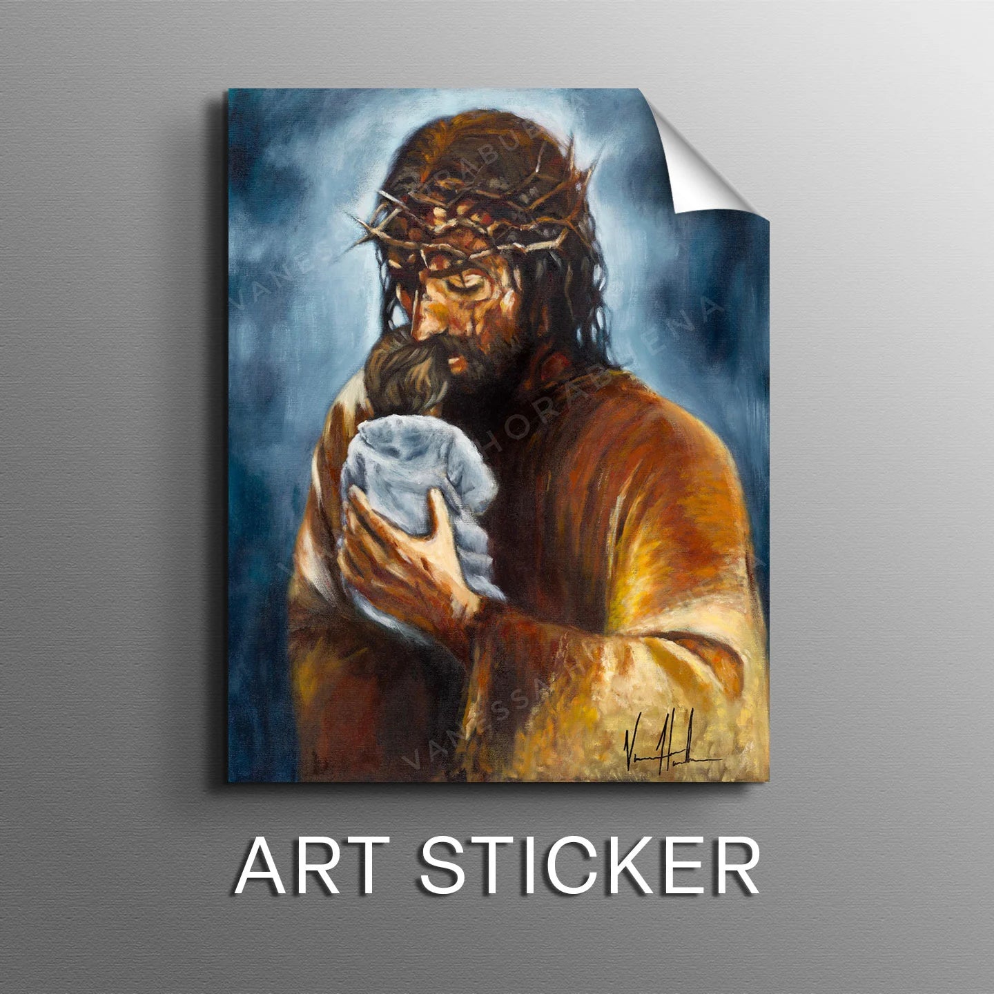 Heaven's Embrace - Sticker Sticker Vanessa Horabuena