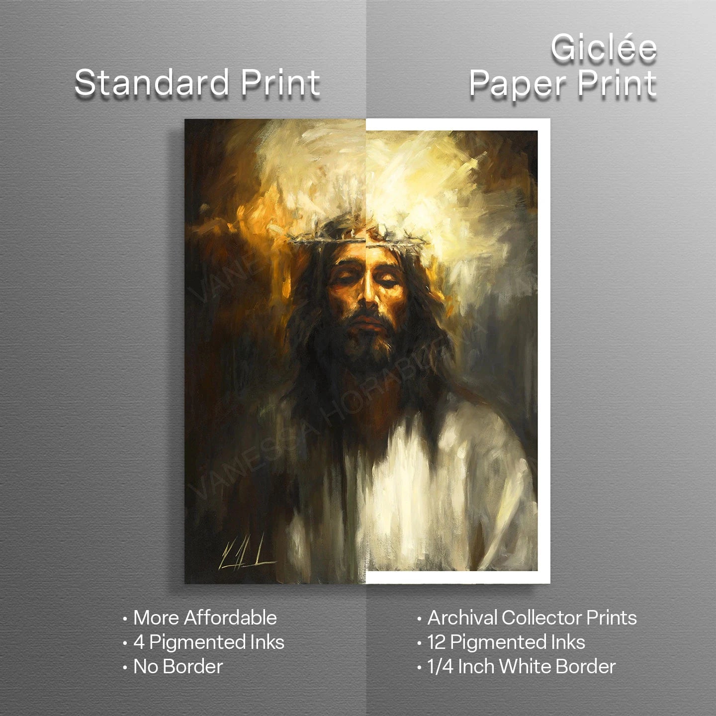 Holy One Jesus Art Print Vanessa Horabuena