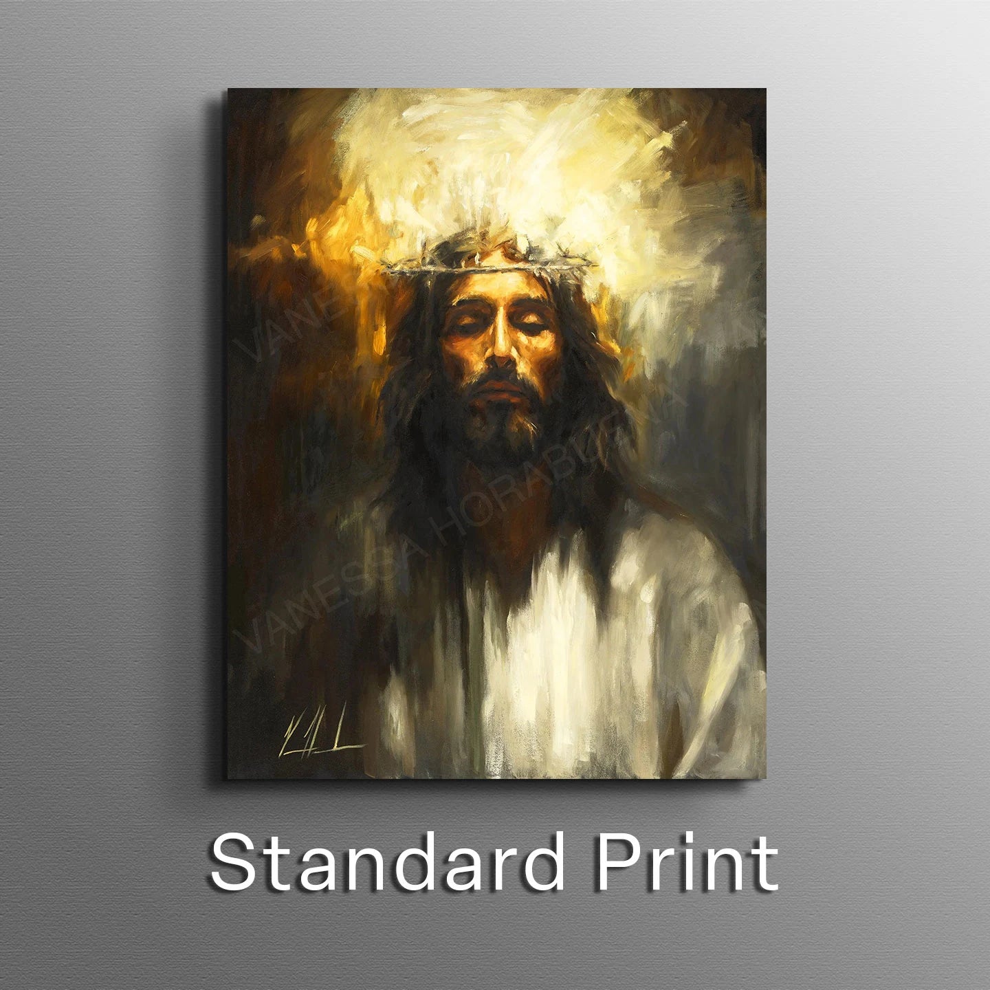 Holy One Jesus Art Print Vanessa Horabuena