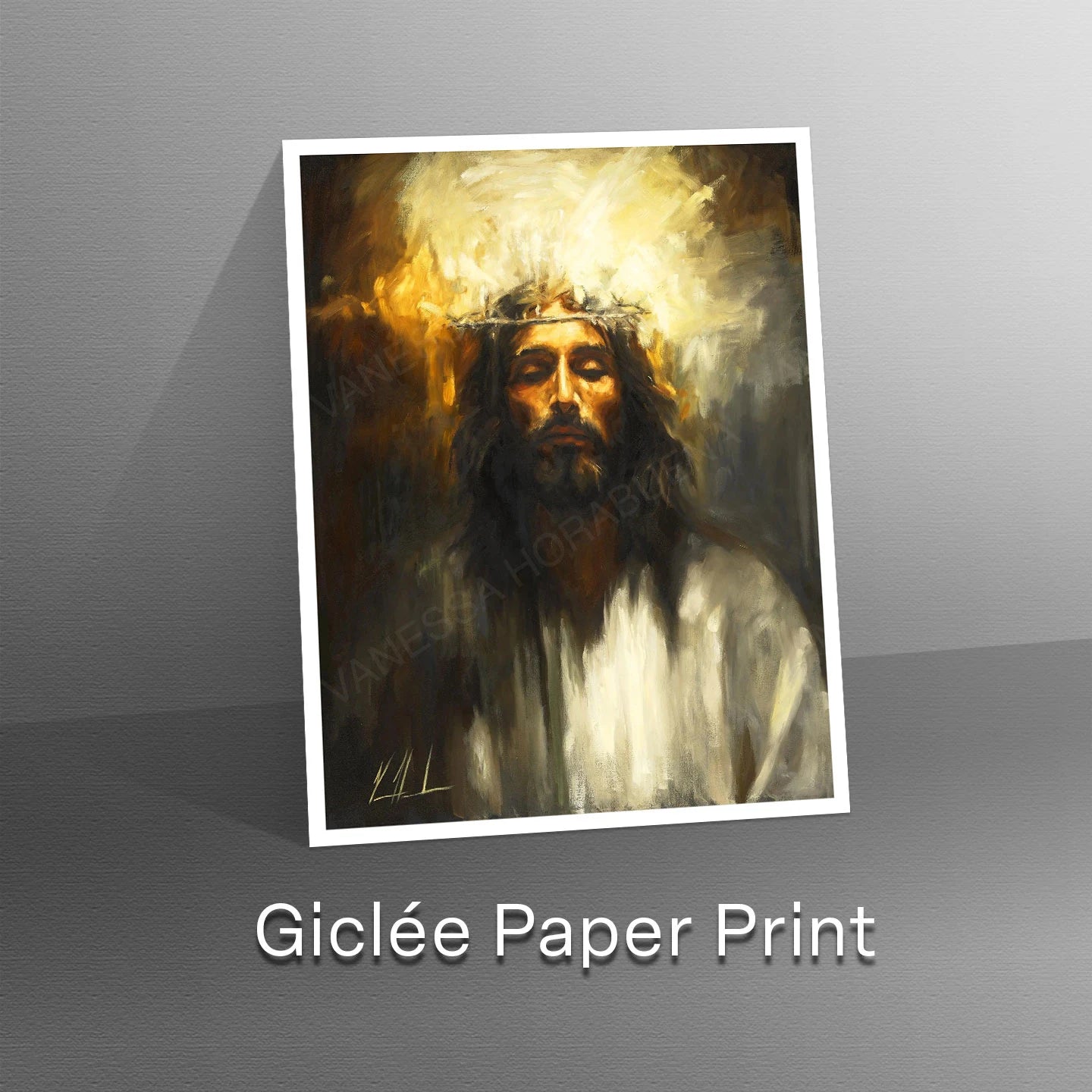 Holy One Jesus Art Print Vanessa Horabuena