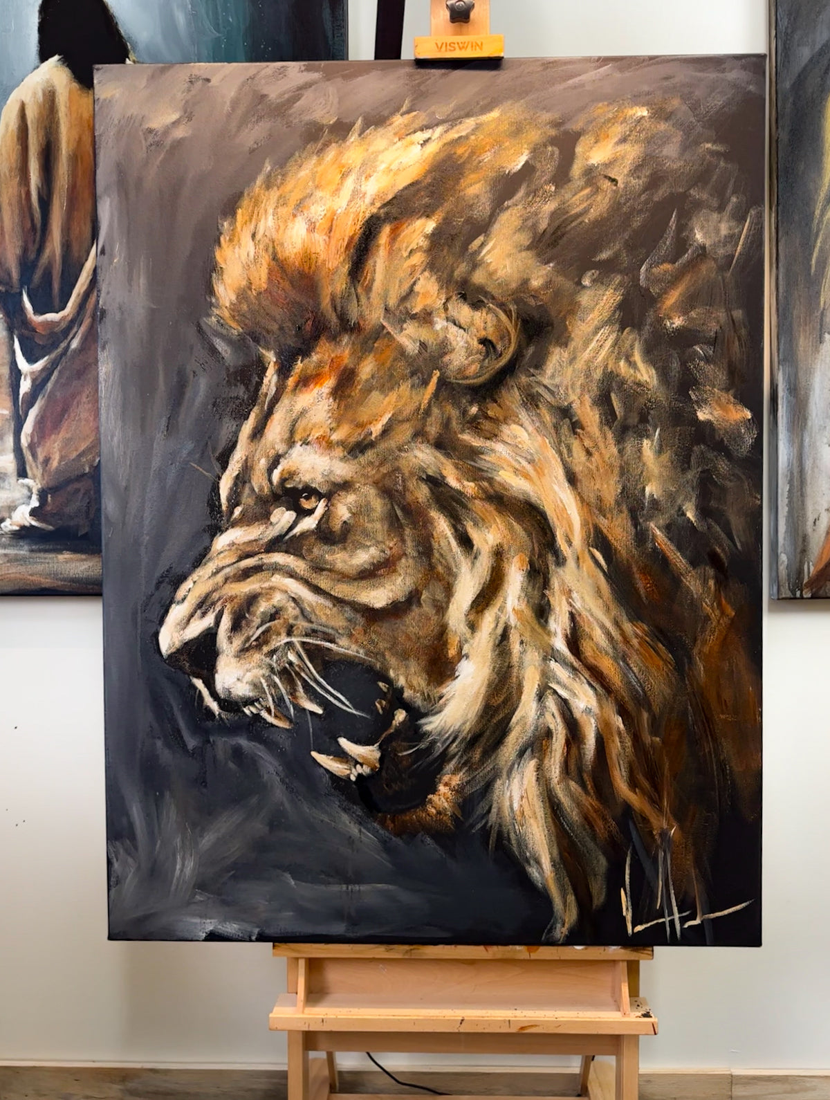 Return of the King - 36”x48” Original Acrylic Painting th