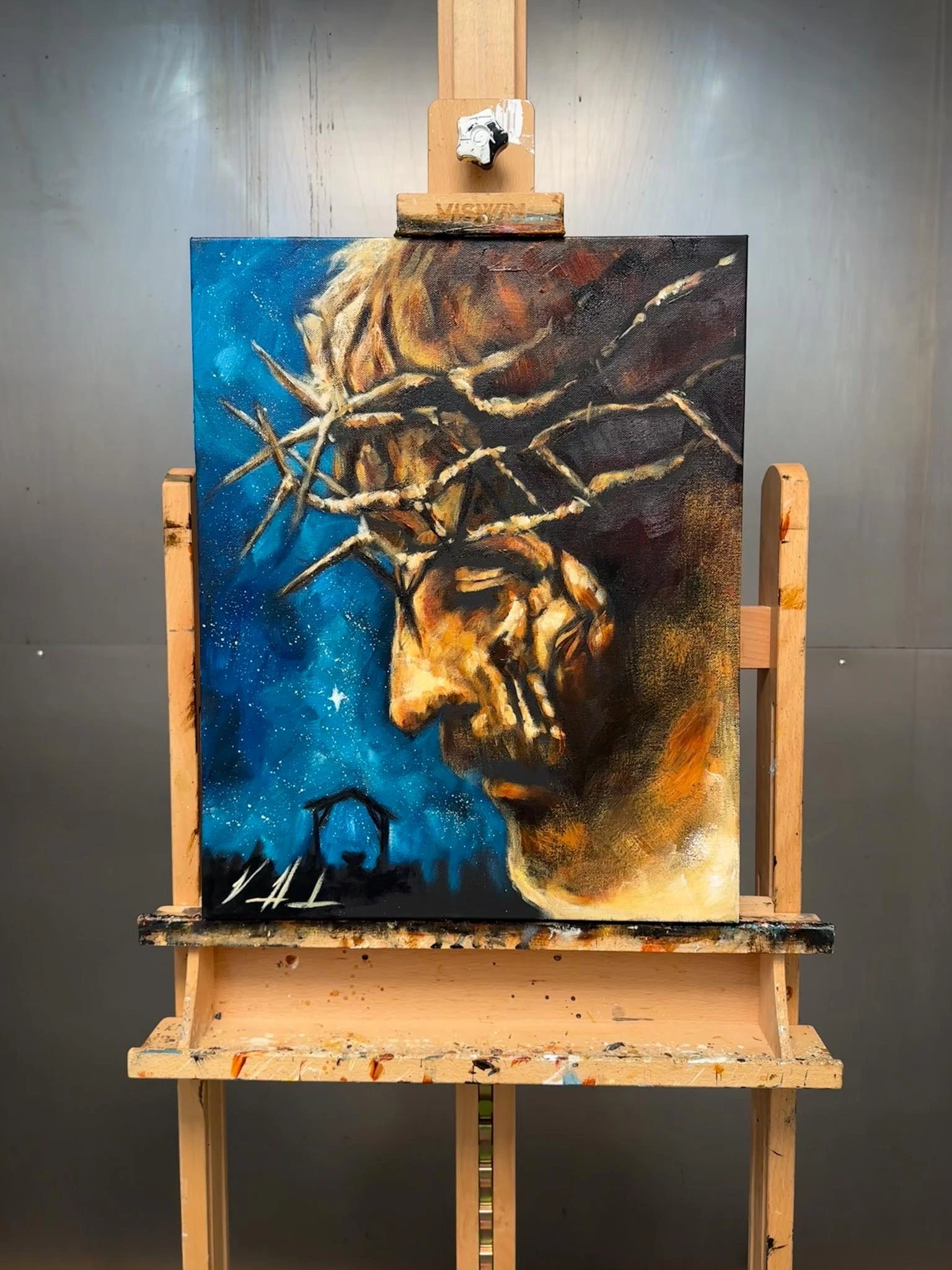 Heaven’s Gift - 16"X20" Original Acrylic Painting