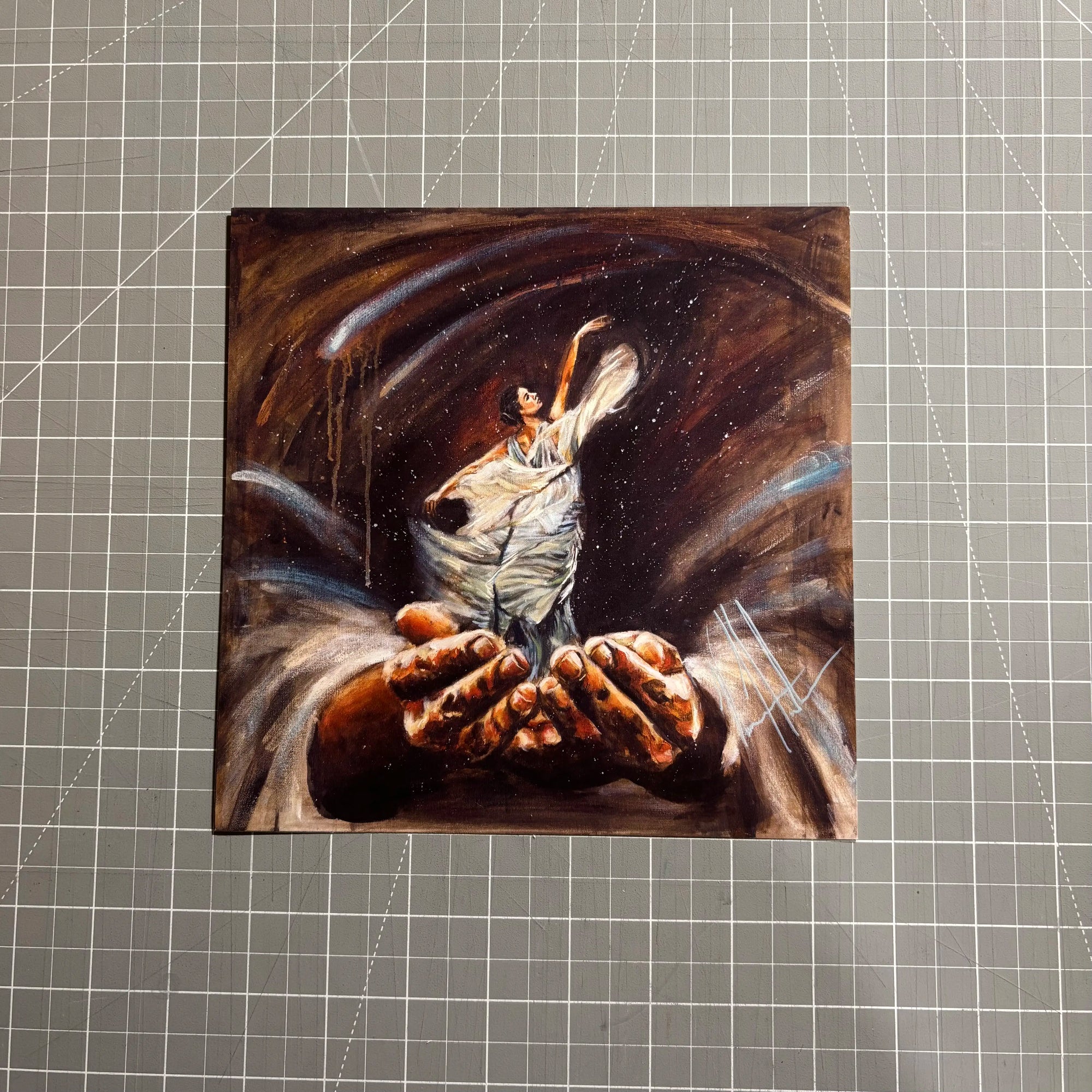 Endless Dance in the Father's Hands - Brunette Version(Clearance Print) Vanessa Horabuena
