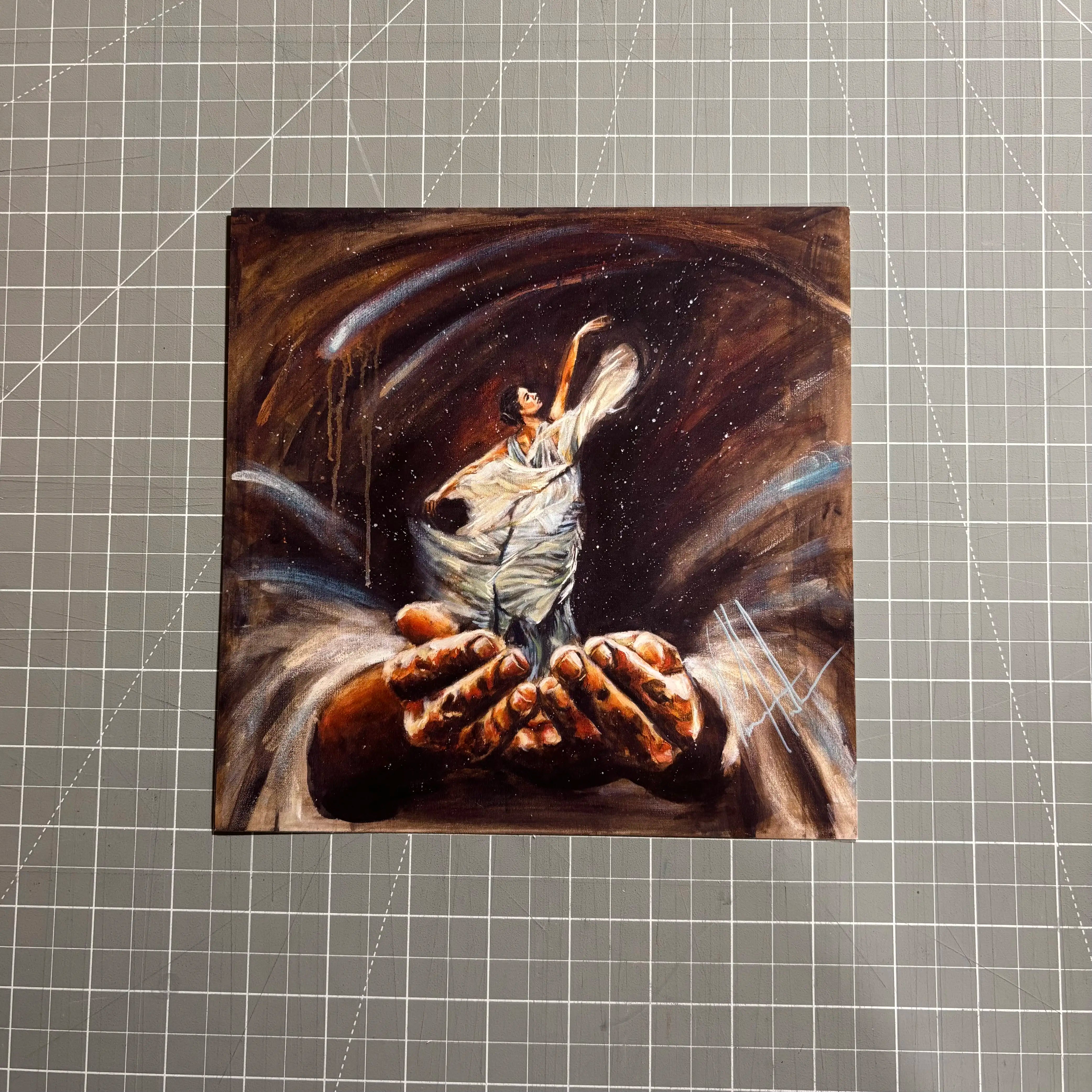 Endless Dance in the Father's Hands - Brunette Version(Clearance Print) Vanessa Horabuena