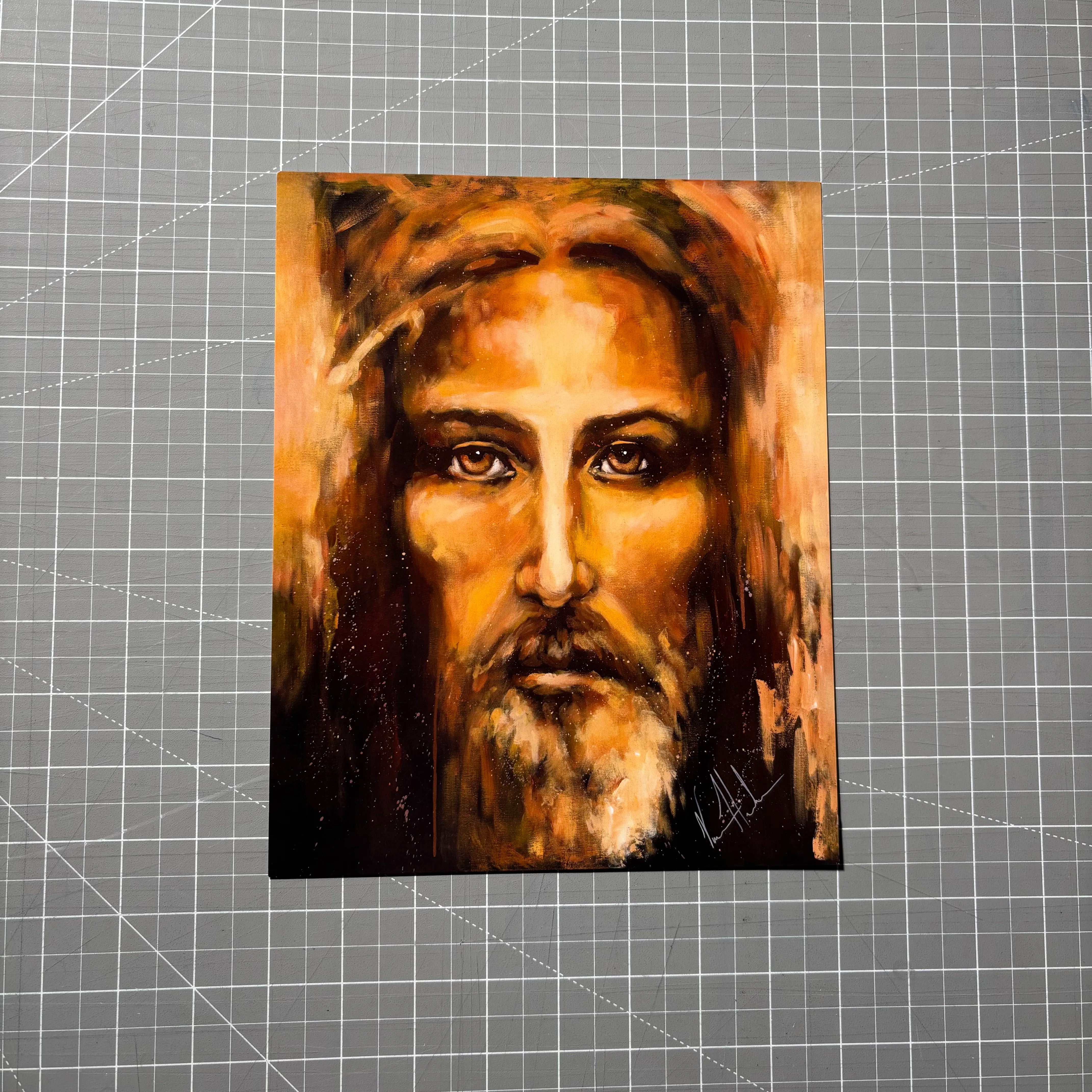 The Shroud of Turin - Resurrection Light (Clearance Print) Vanessa Horabuena