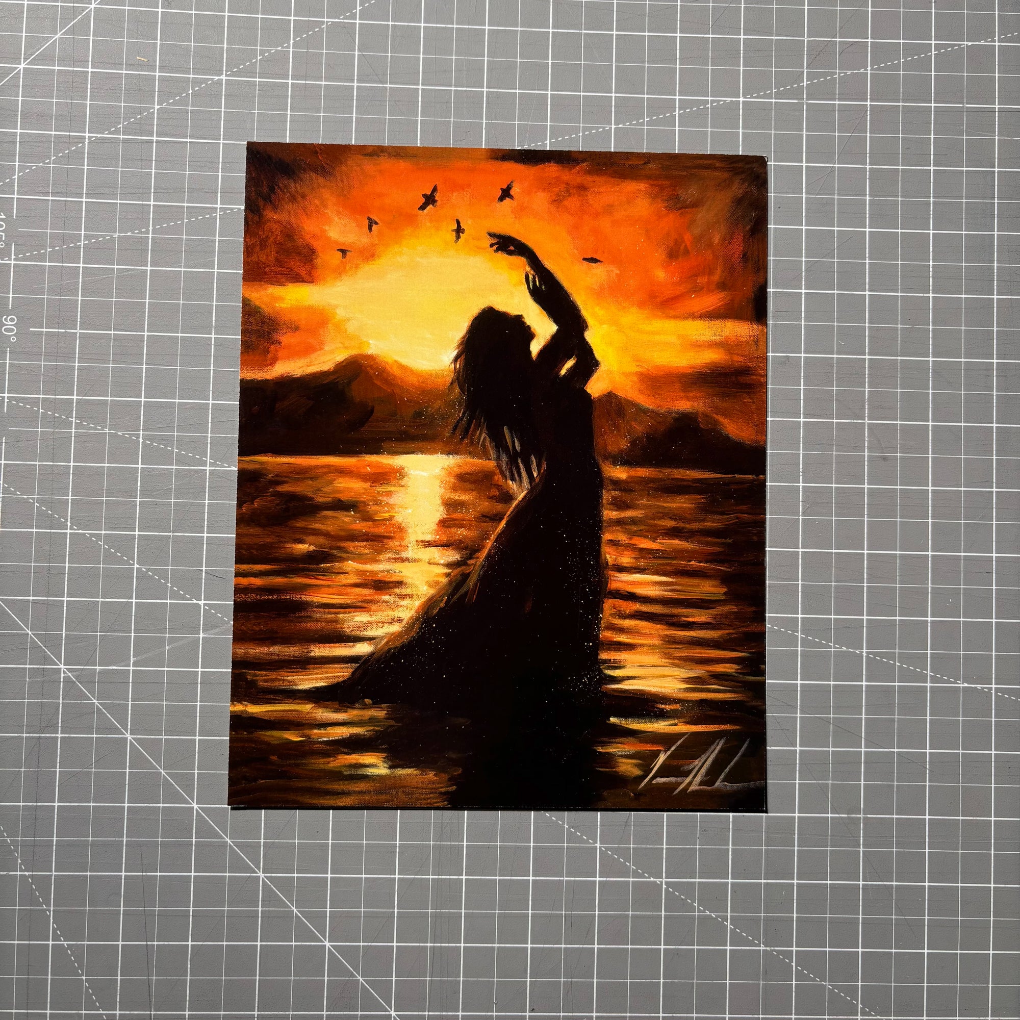 Upon the Waters (Clearance Print) Vanessa Horabuena