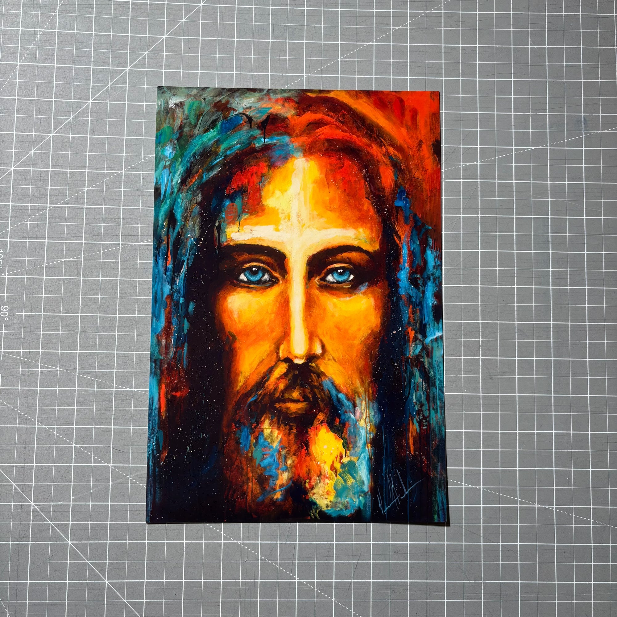 The Shroud of Turin - The Colors of Life (Clearance Print) Vanessa Horabuena