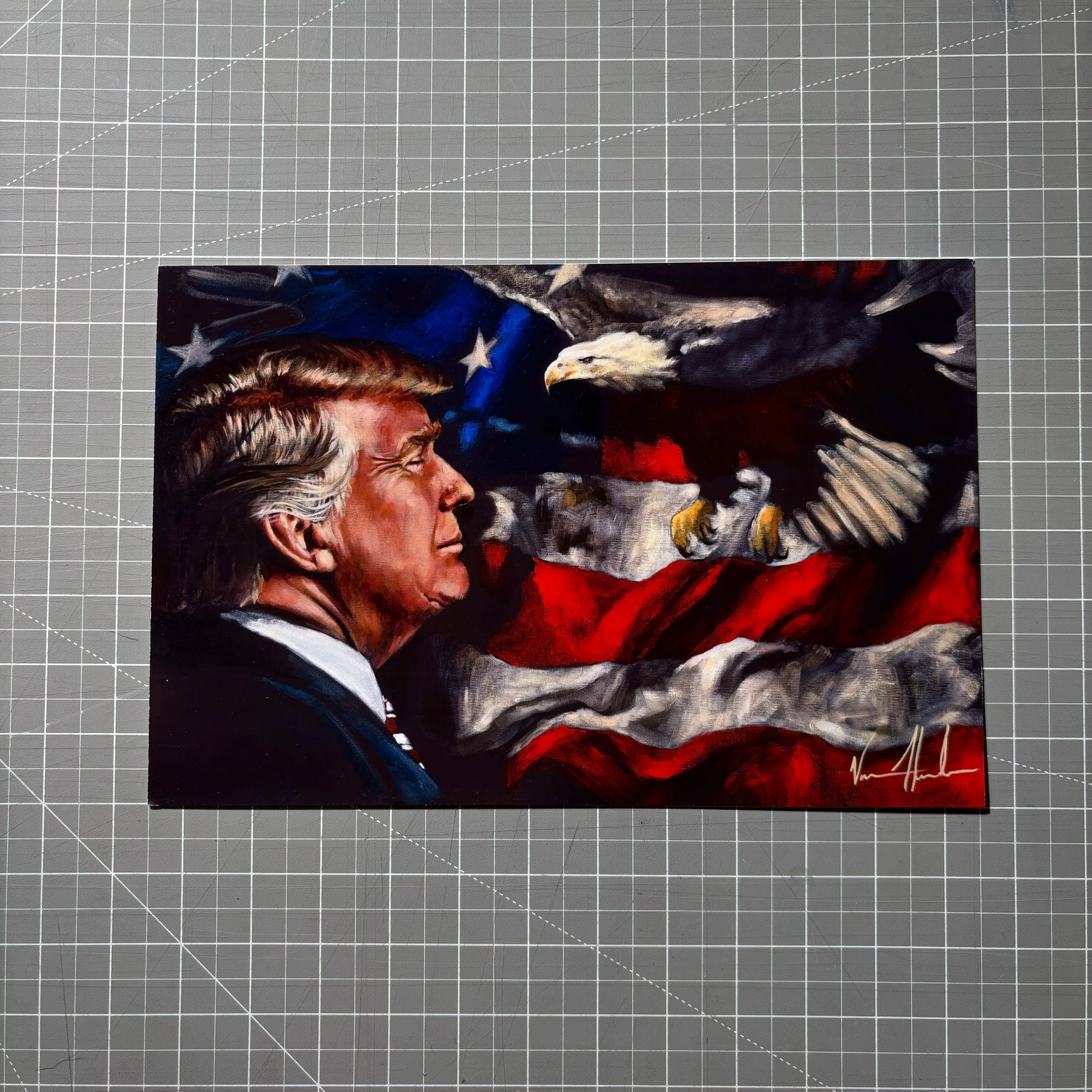 For the Love of His Country (Clearance Print) Vanessa Horabuena