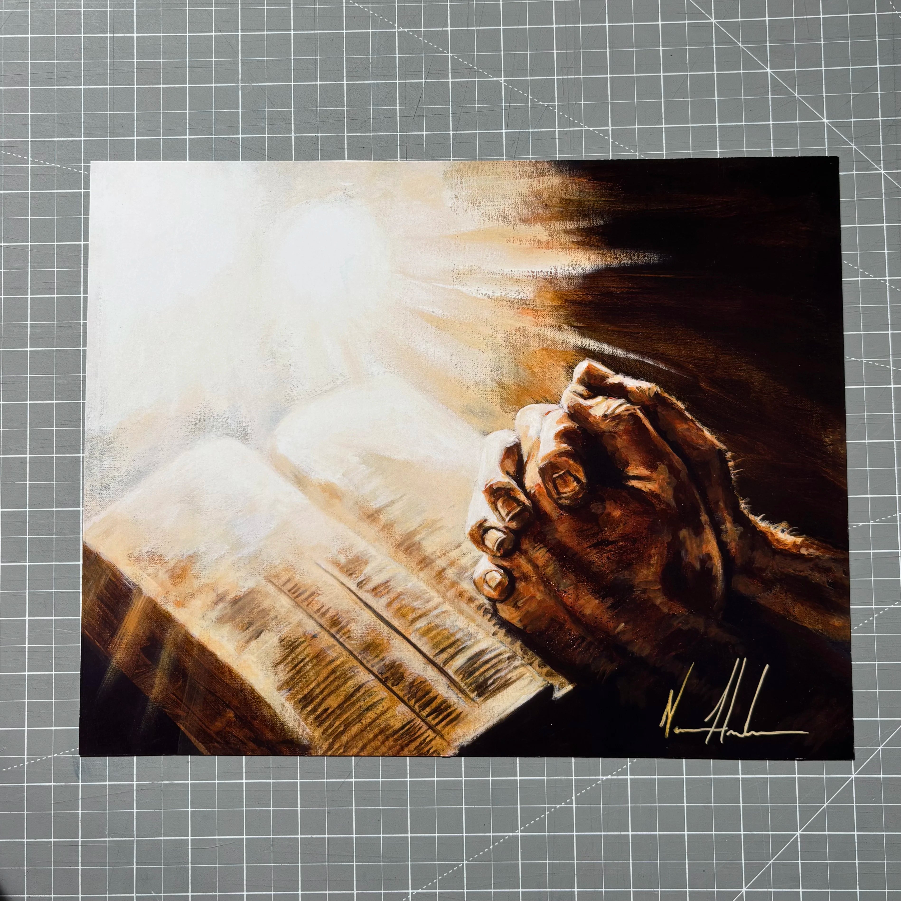 Speak Lord, Your Servant is Listening (Clearance Print) Vanessa Horabuena