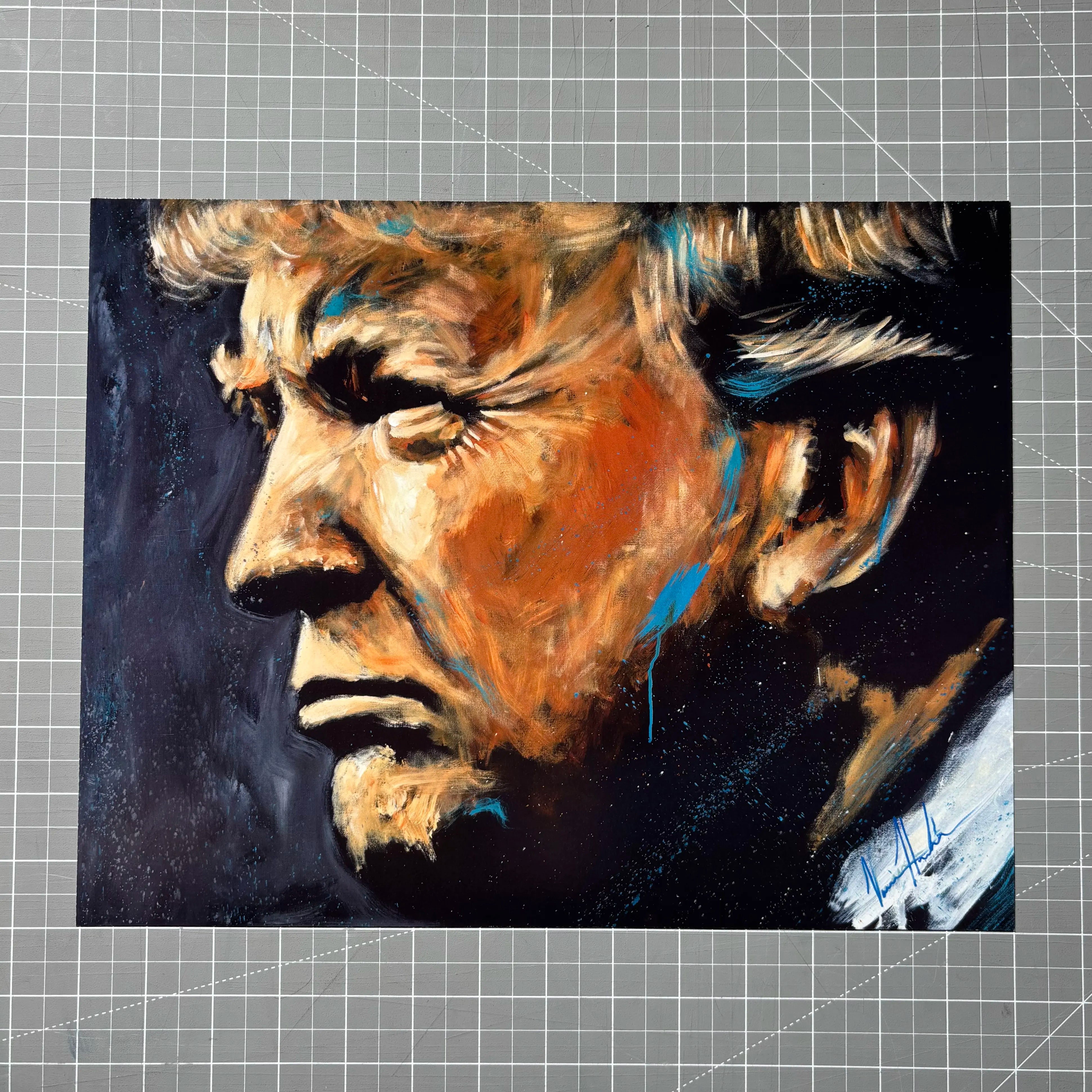 Donald Trump Portrait (Clearance Print) Vanessa Horabuena
