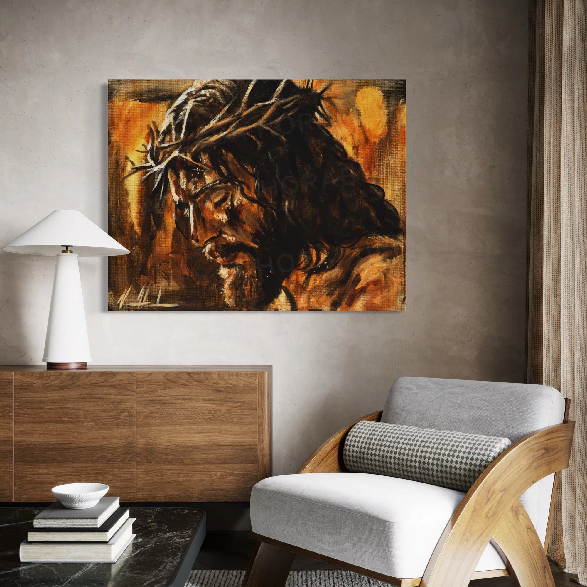 Amazing Grace Jesus Art Print Vanessa Horabuena