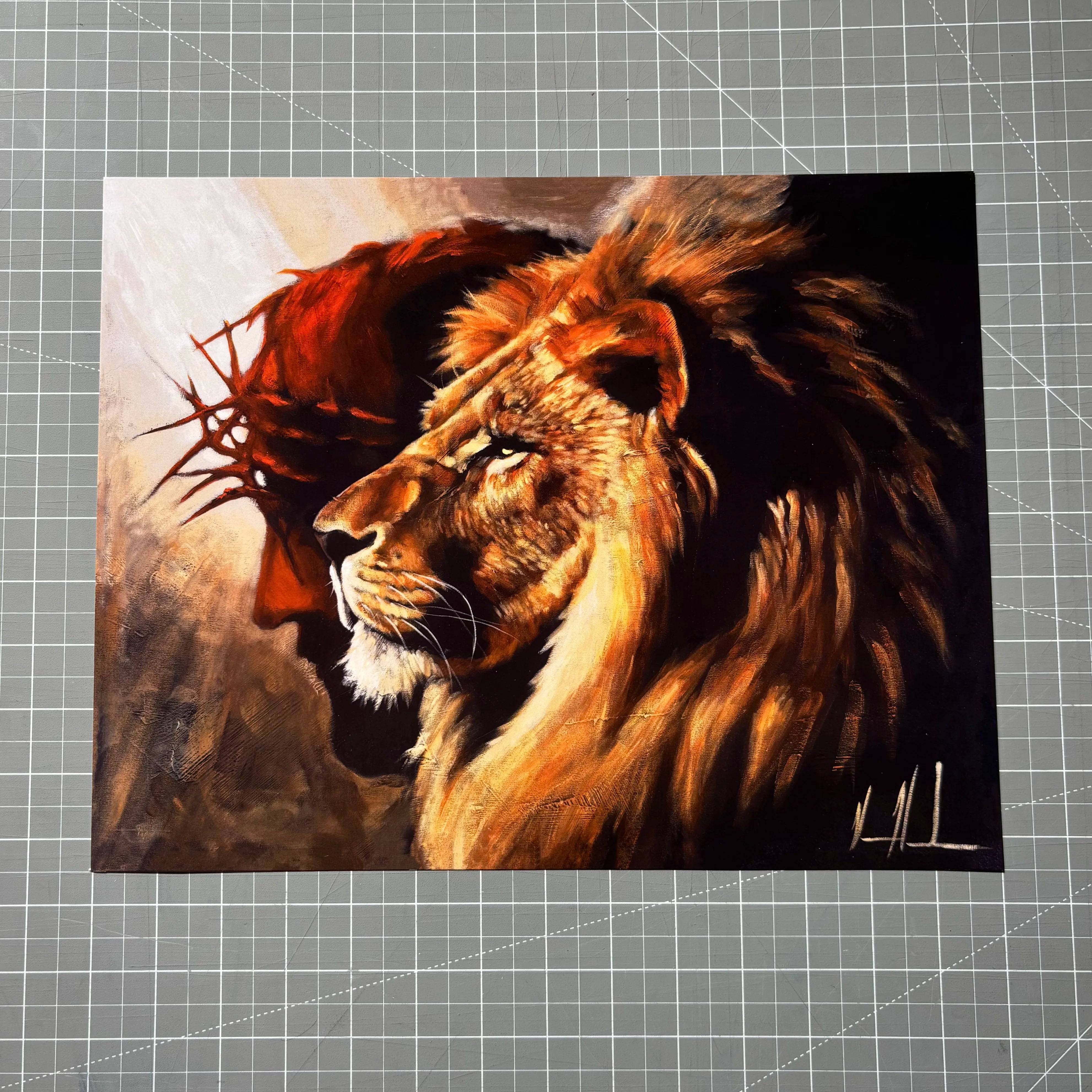 The Lion of Judah - Peace and Strength (Clearance Print) Vanessa Horabuena