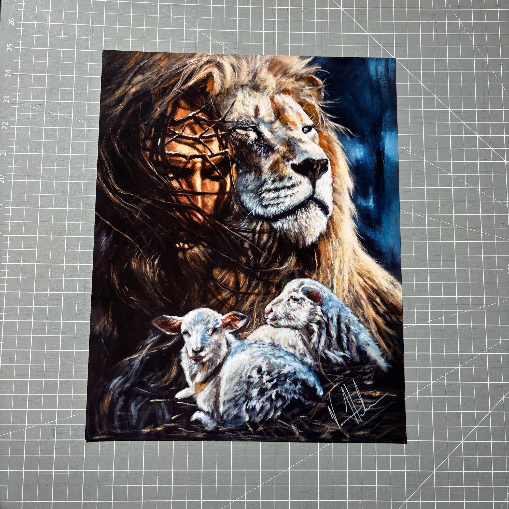 King and Shepherd (Clearance Print) Vanessa Horabuena