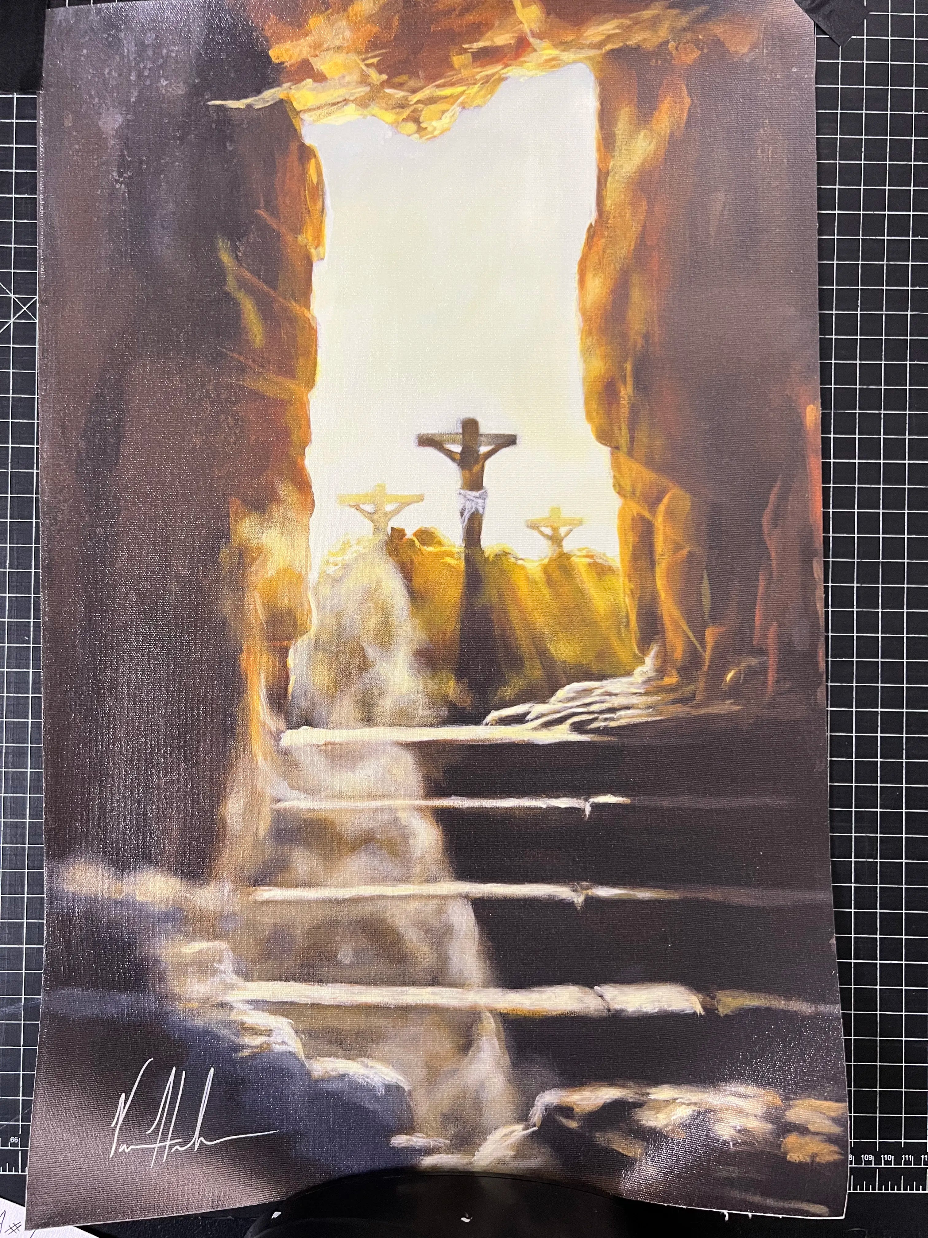 A#. 1 - I Have Overcome - 16"x24" Canvas Print