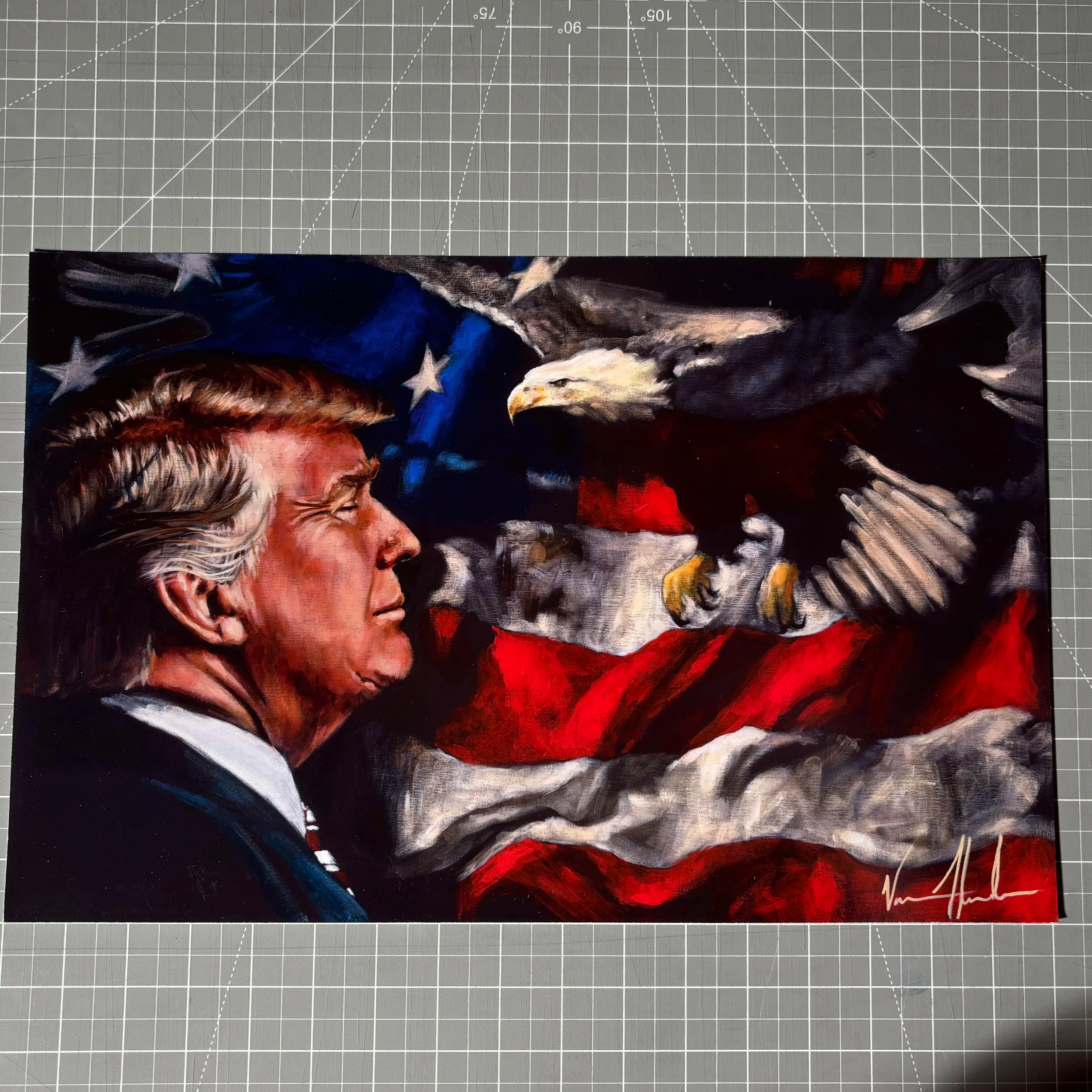 For the Love of His Country (Clearance Print) Vanessa Horabuena