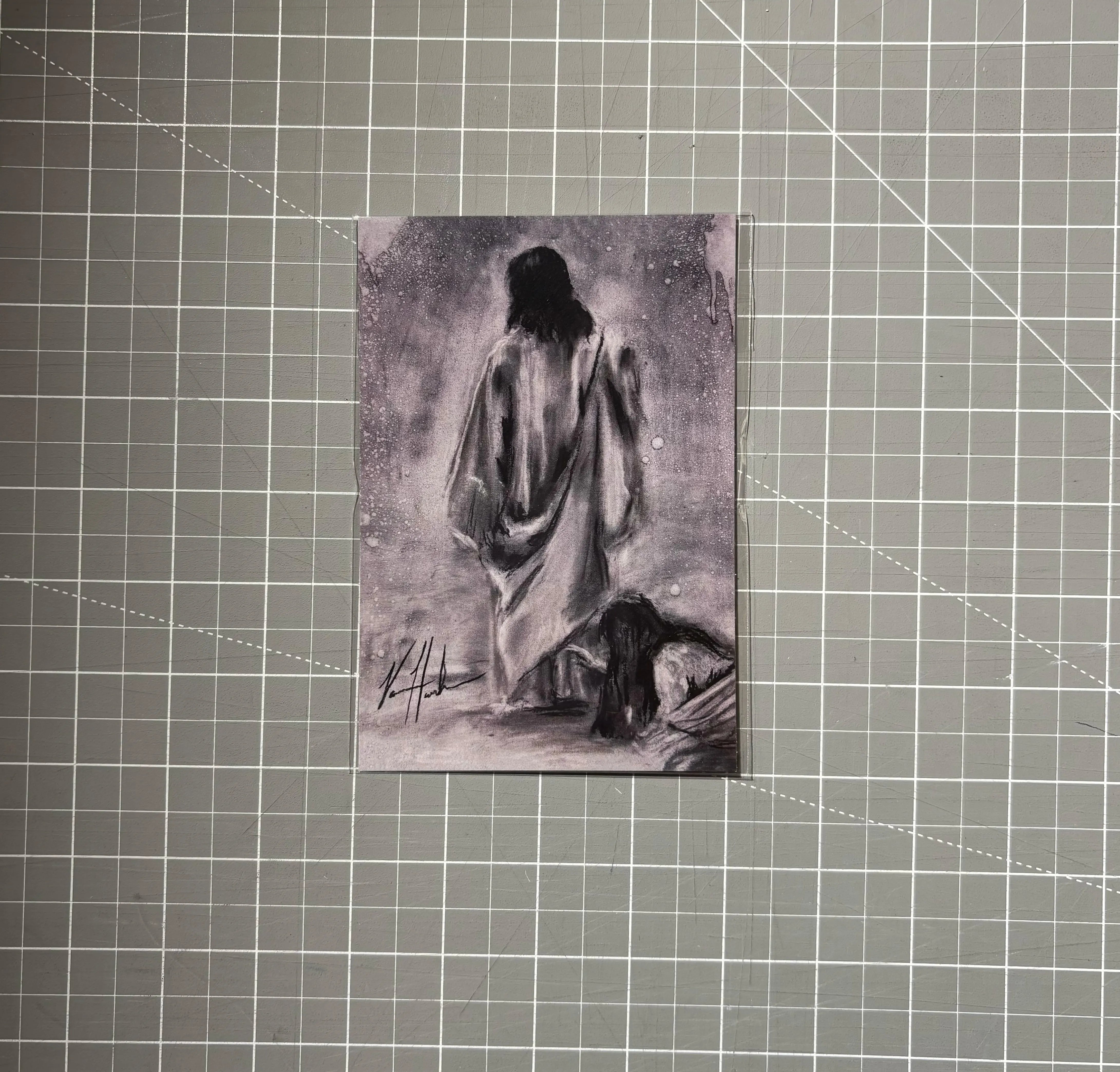 Jesus Healer Sketch (Clearance Print) Vanessa Horabuena