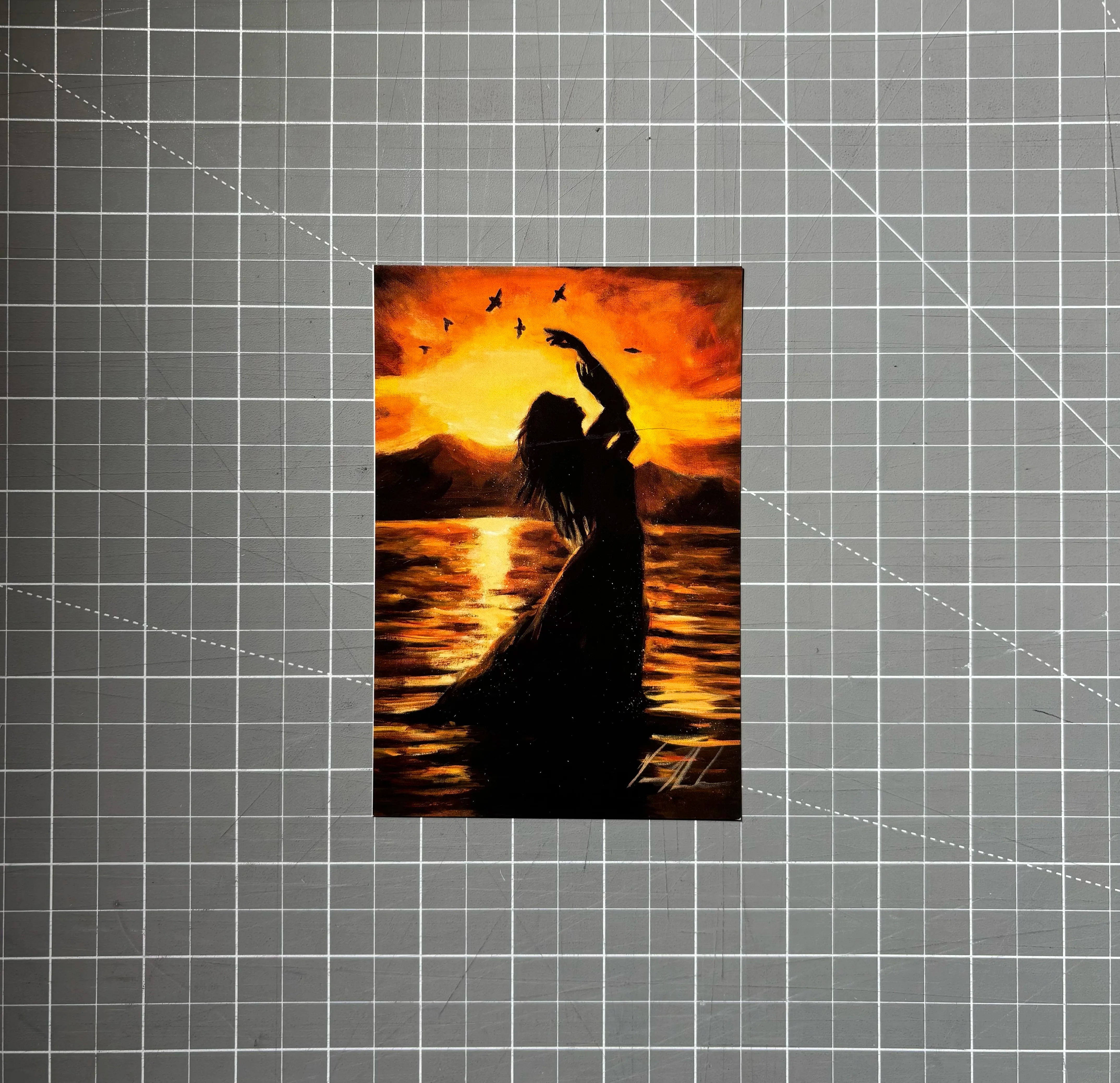Upon the Waters (Clearance Print) Vanessa Horabuena