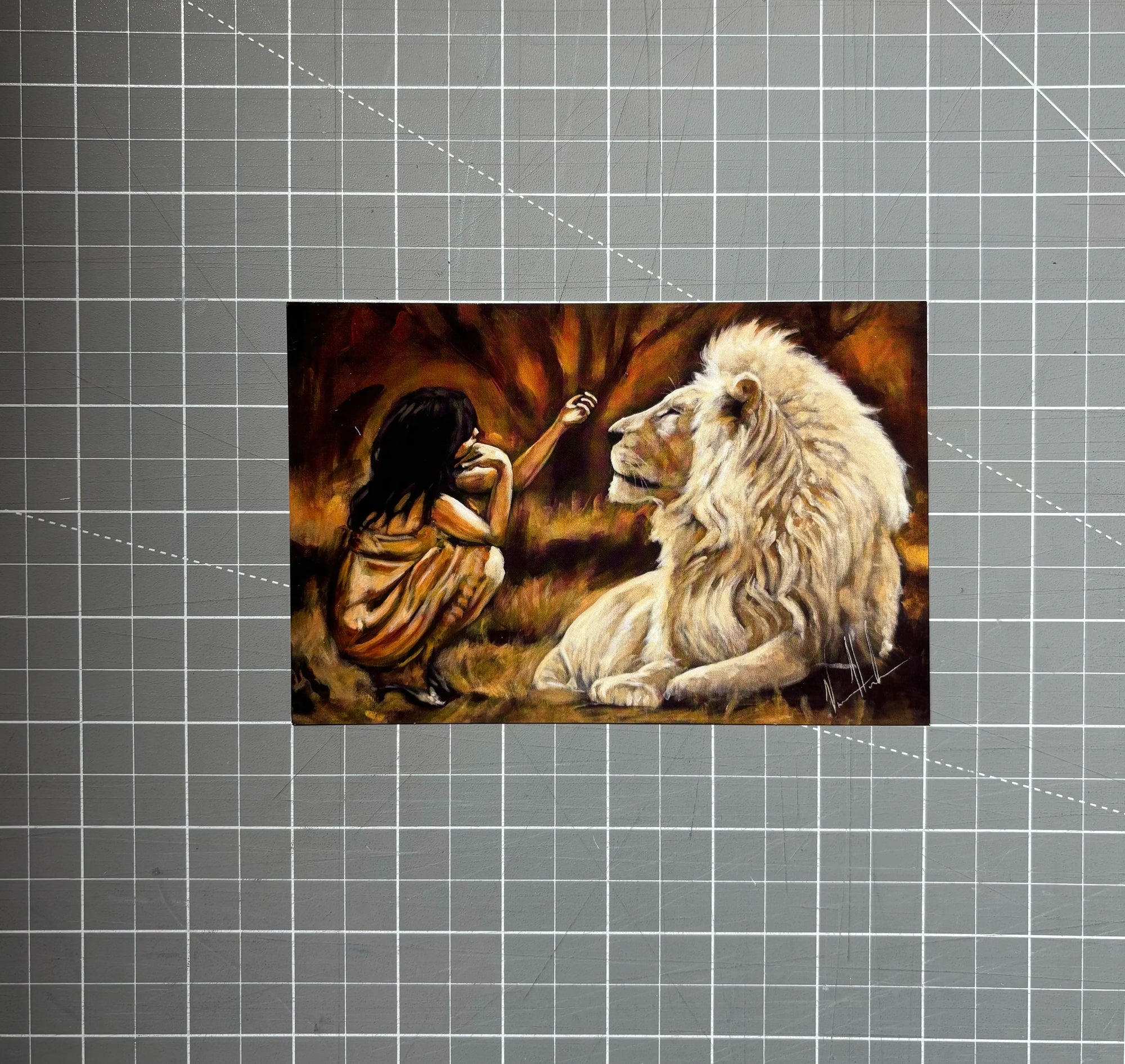 Intimacy with God - To Touch The Heart Of The King (Clearance Print) Vanessa Horabuena