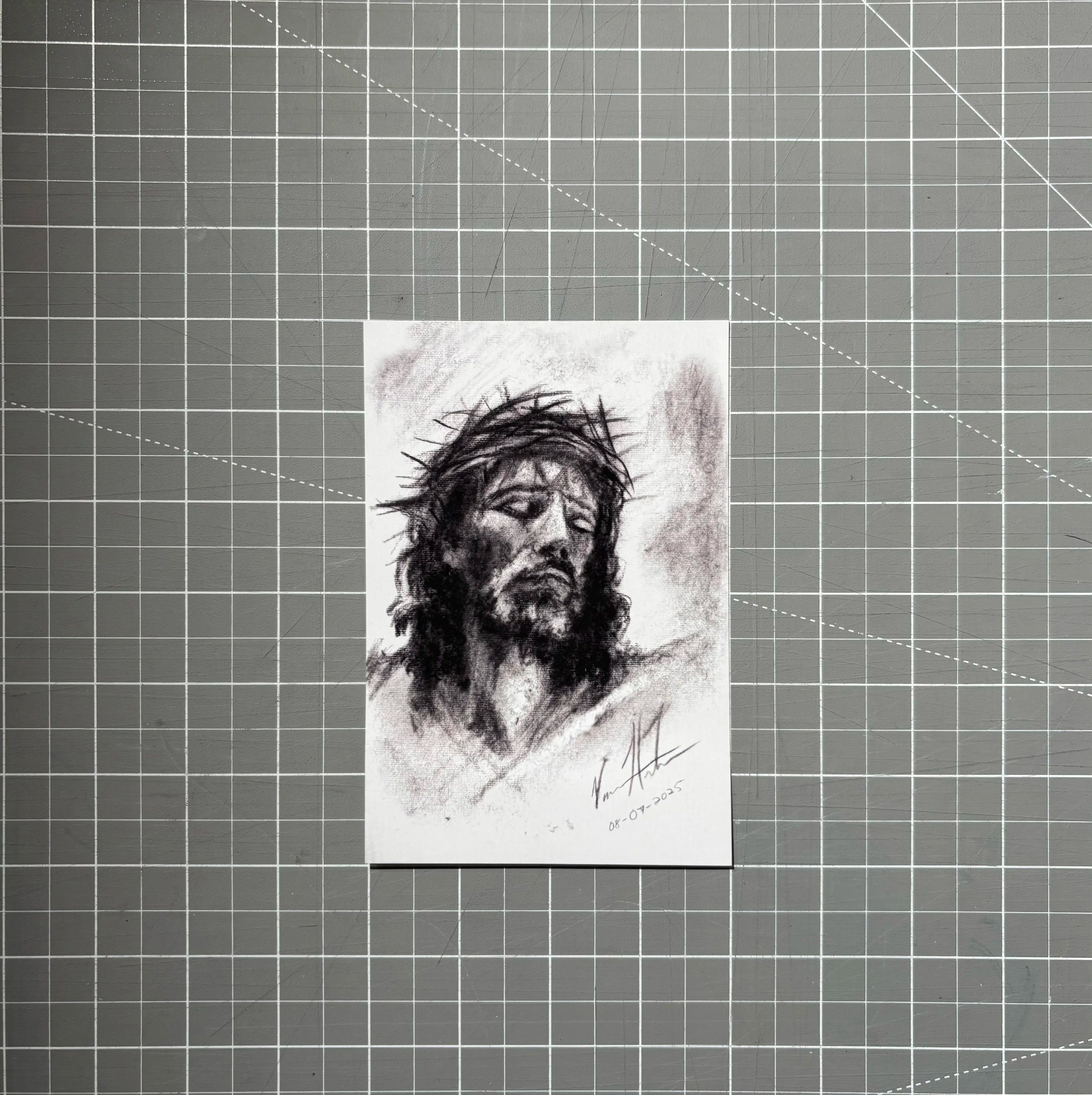 Christ is King Sketch (Clearance Print) Vanessa Horabuena