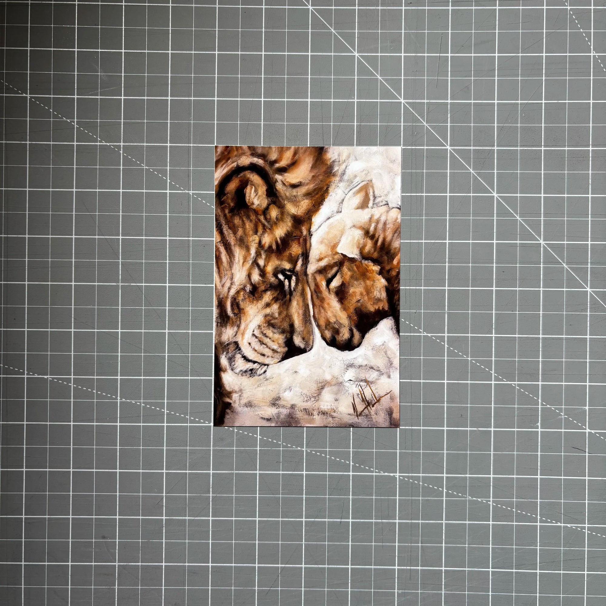 Compassion of a King White (Clearance Print) Vanessa Horabuena