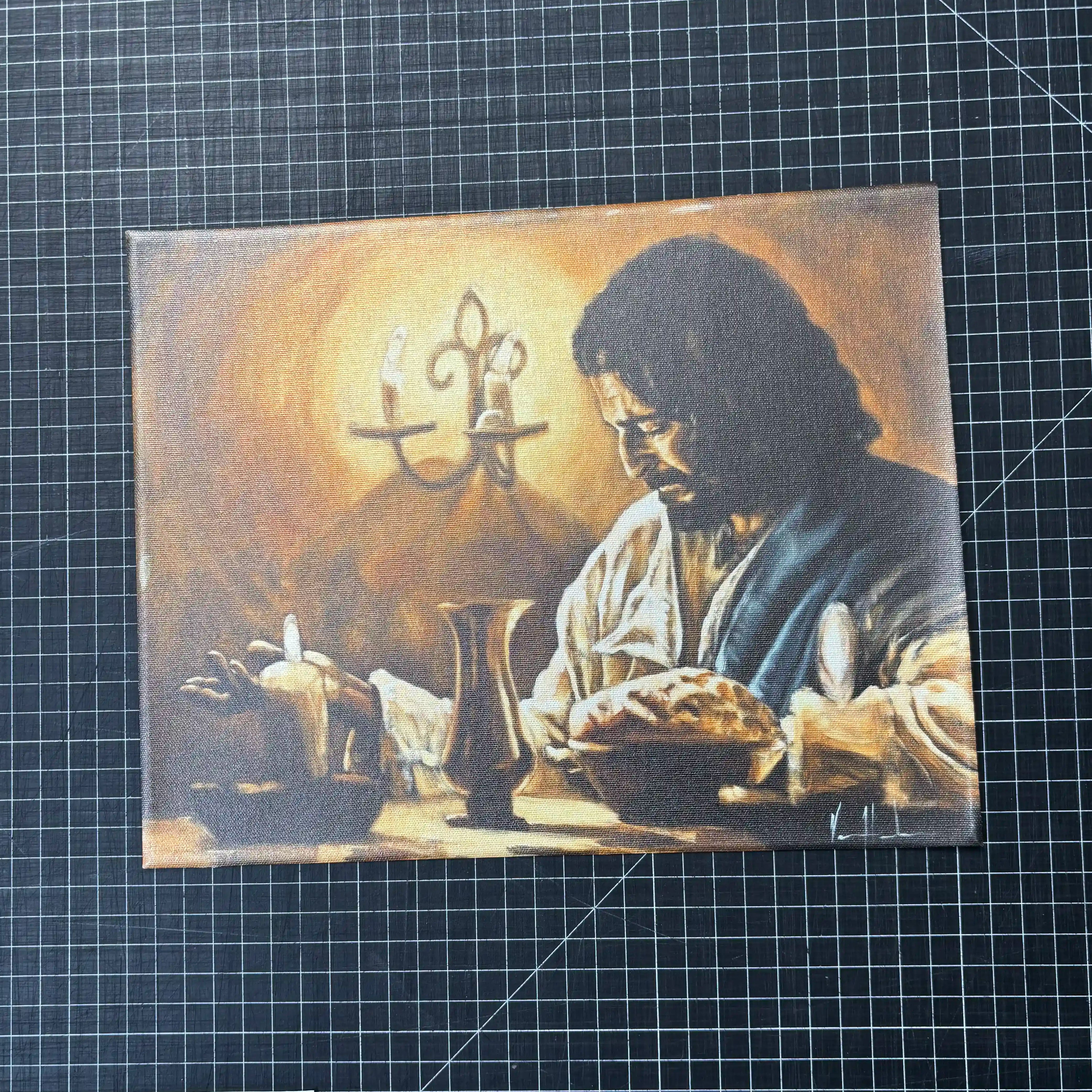 A#. 11 - In Remembrance - 11"x14" Canvas Print Vanessa Horabuena