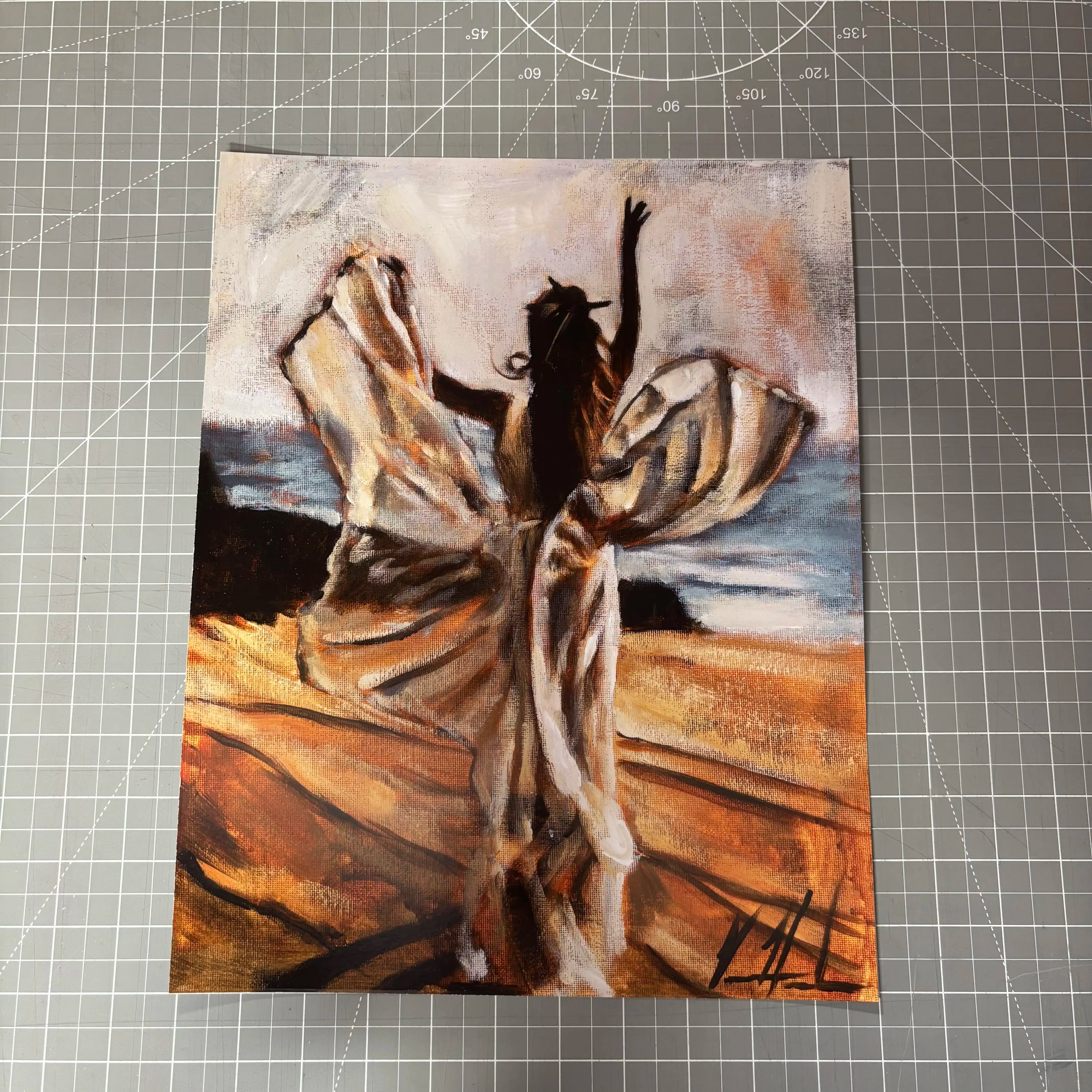 Sustained by Your Grace (Clearance Print) Vanessa Horabuena
