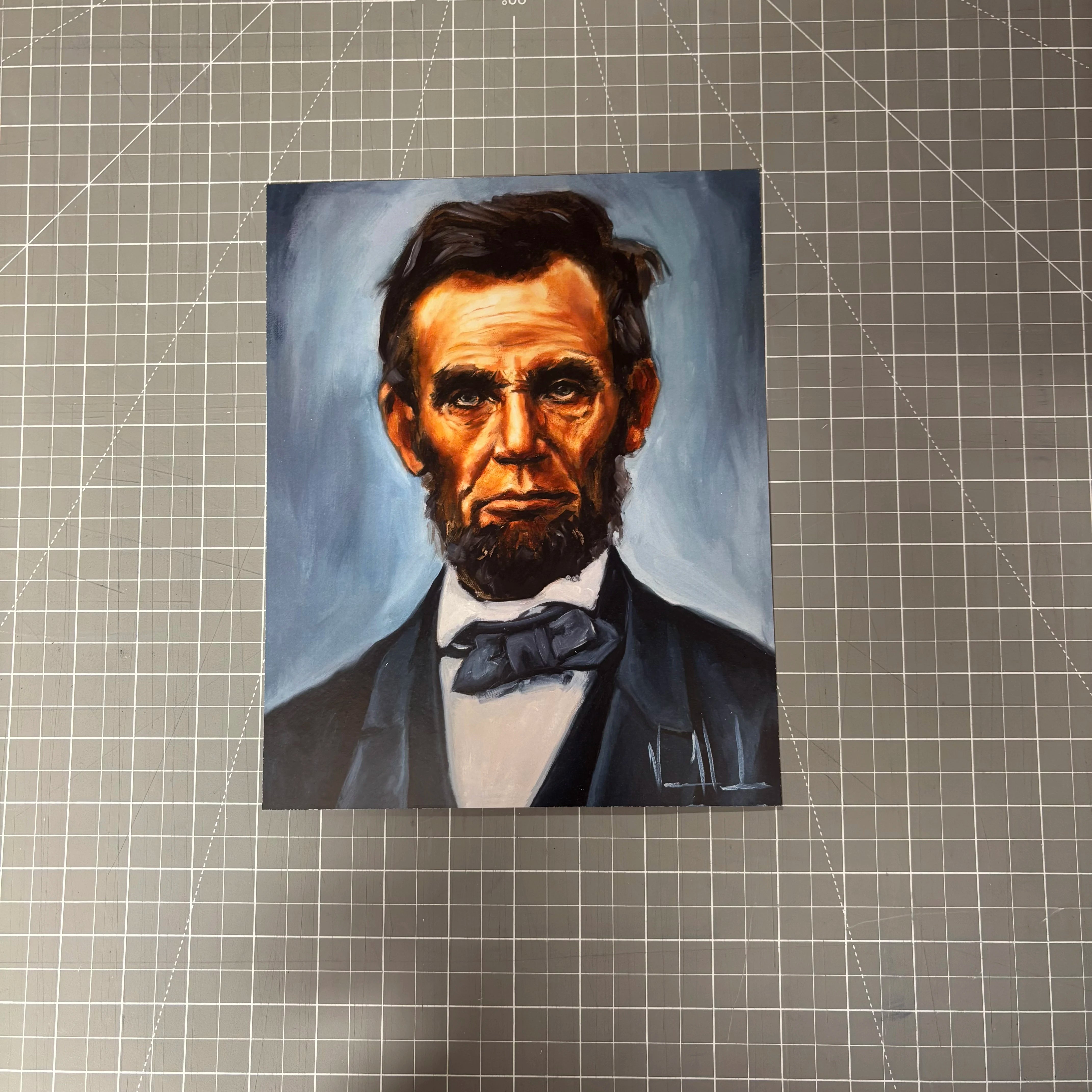 Abraham Lincoln (Clearance Print) Vanessa Horabuena