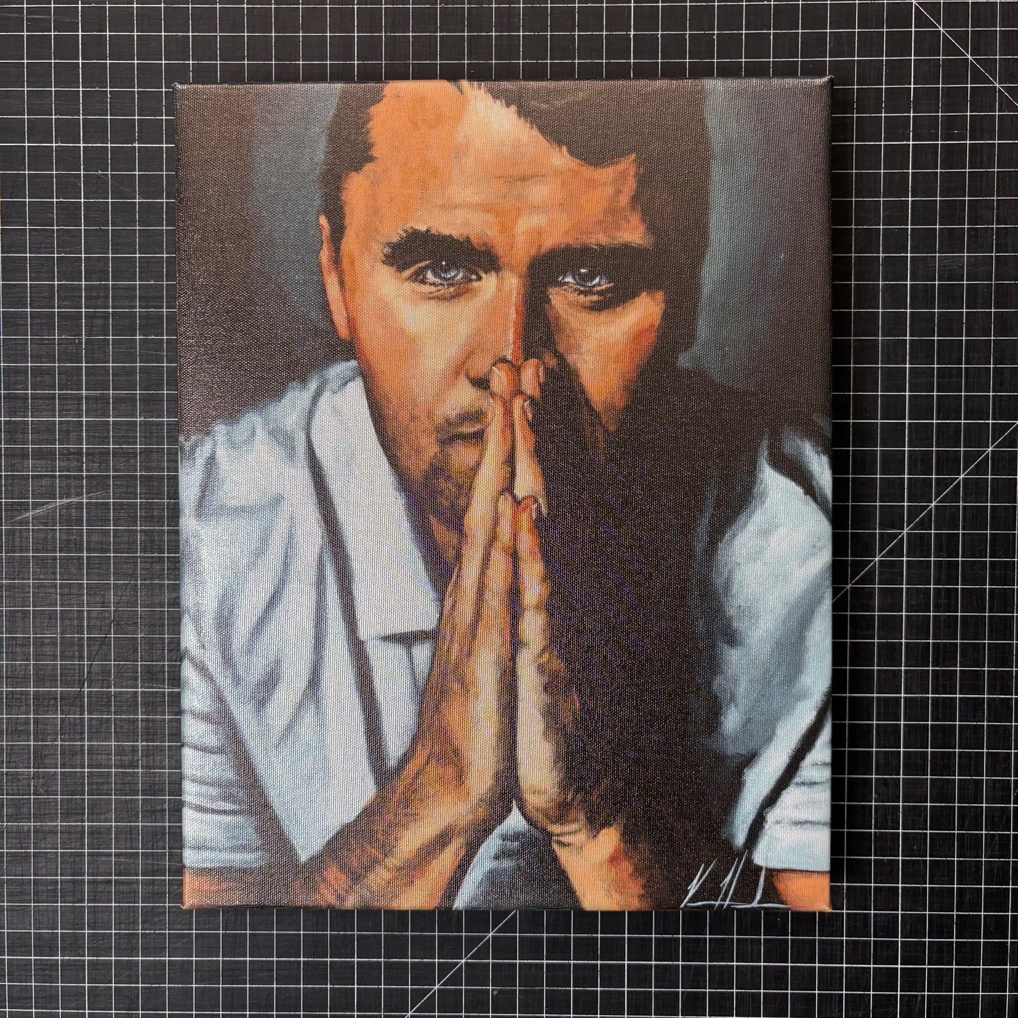 C#. 3 - Charlie Kirk - A Hero's Tribute - 11"x14" Canvas Print Vanessa Horabuena
