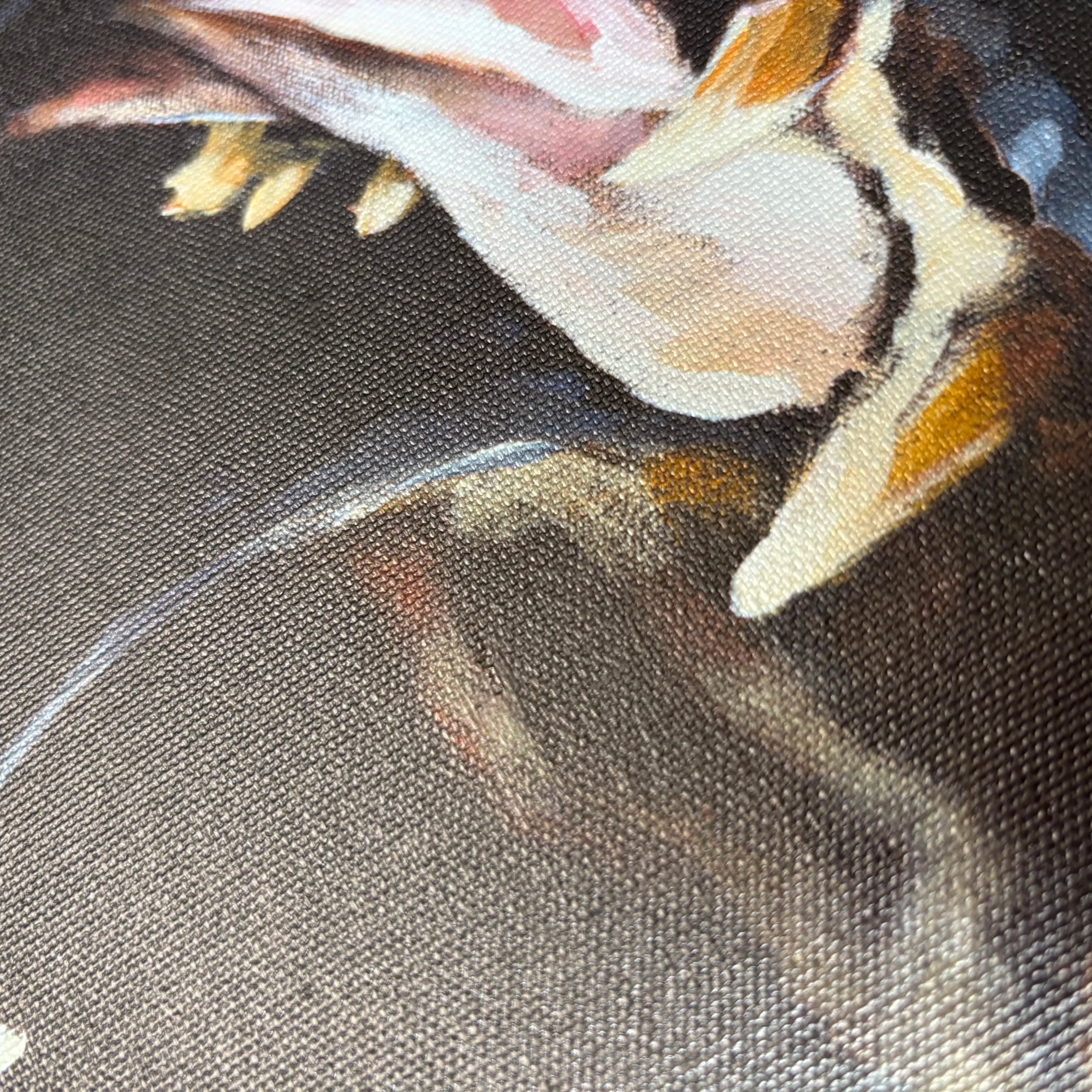 C#. 7 - Return of a Nation - 24"x30" Canvas Print Vanessa Horabuena