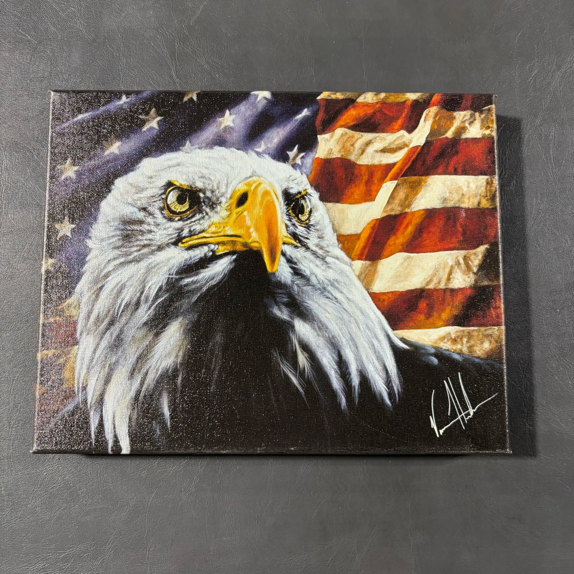 C#. 20 - The Fight for Freedom - 11"x14" Canvas Print Vanessa Horabuena
