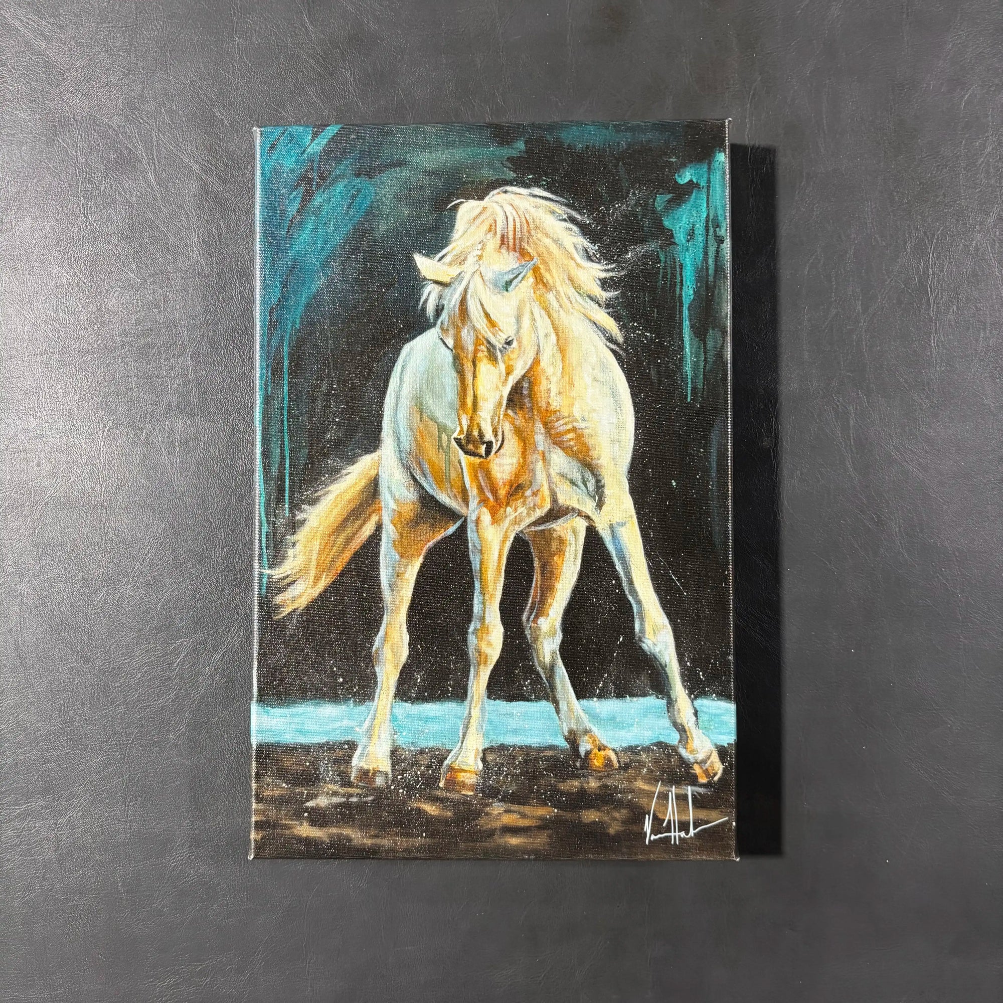 C#. 22 - Rogue Beauty - 11"x17" Canvas Print Vanessa Horabuena