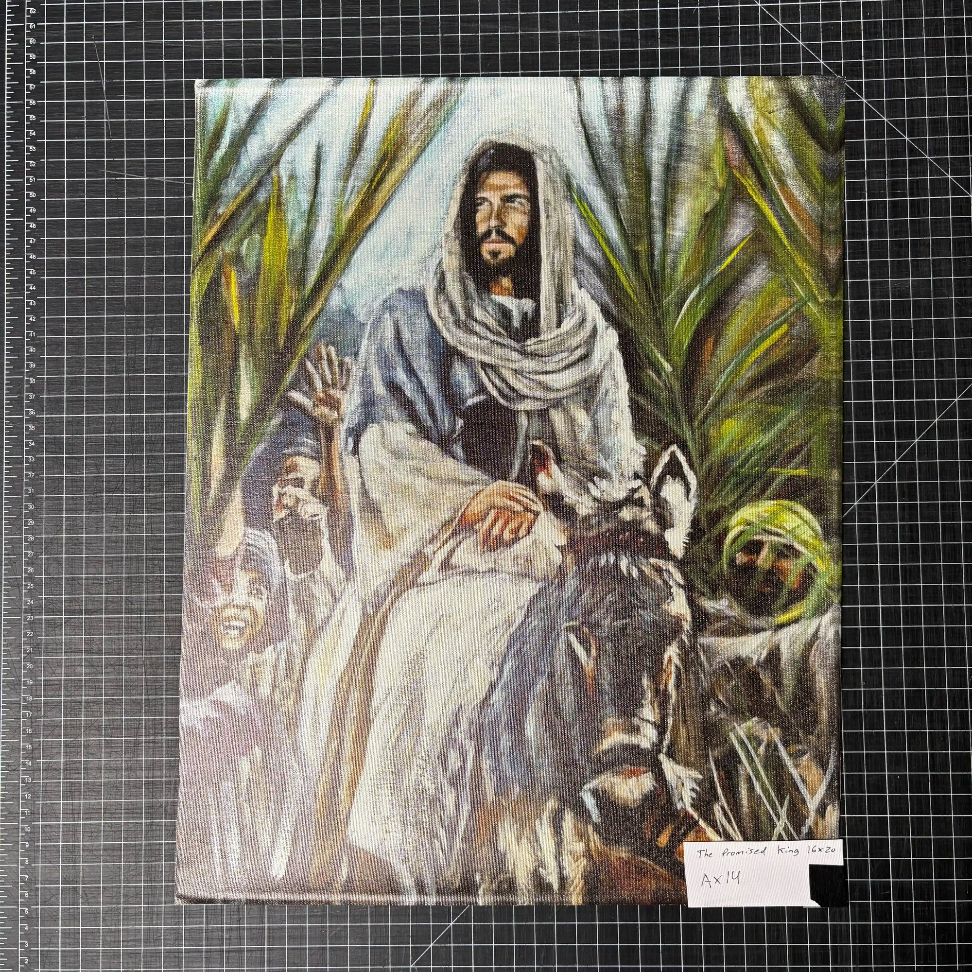 A#. 14 - The Promised King - 16"x20" Canvas Print Vanessa Horabuena