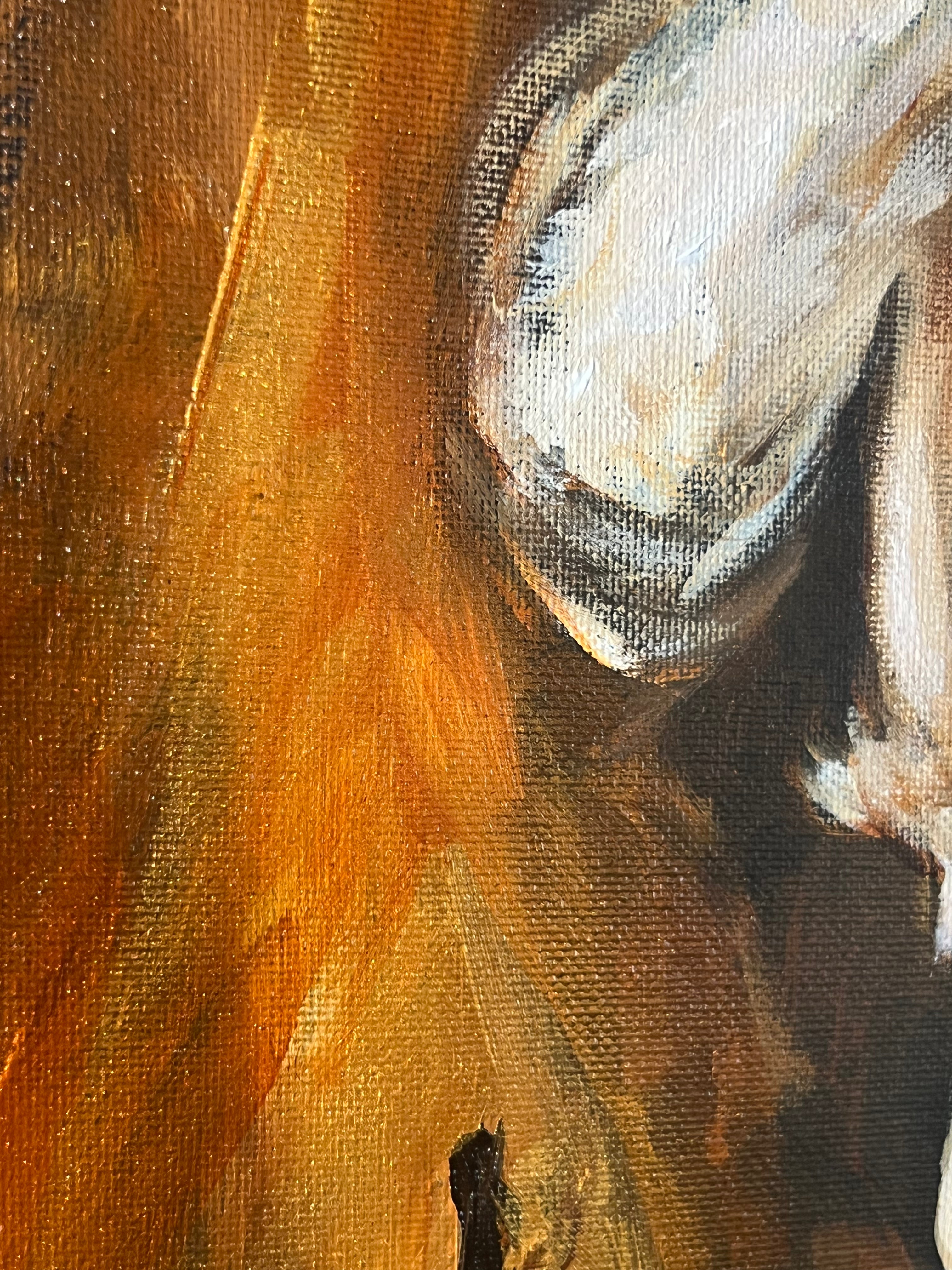Prayers For Our President - 16"X20" Original Acrylic Painting Original Painting Vanessa Horabuena