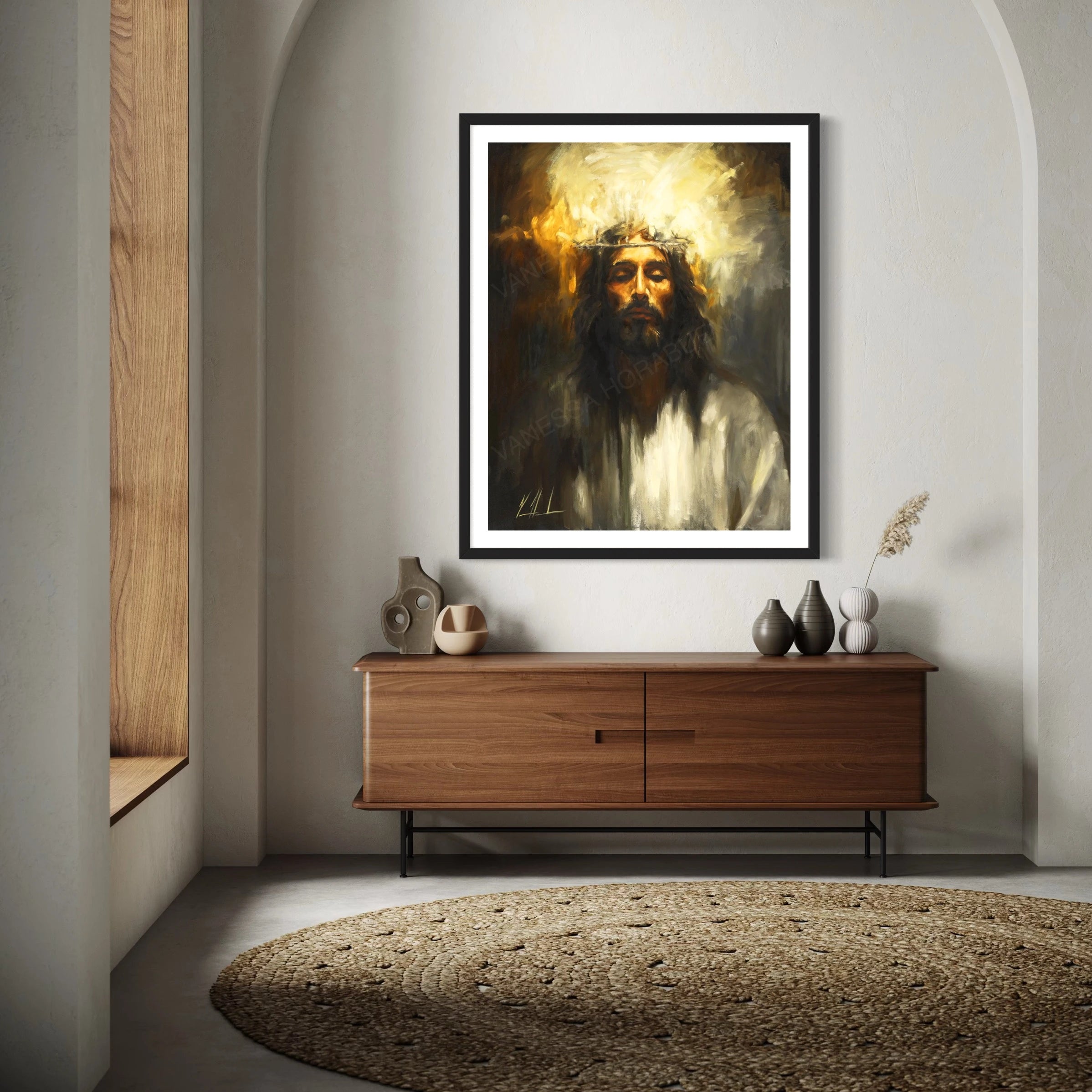 Holy One Jesus Art Print Vanessa Horabuena