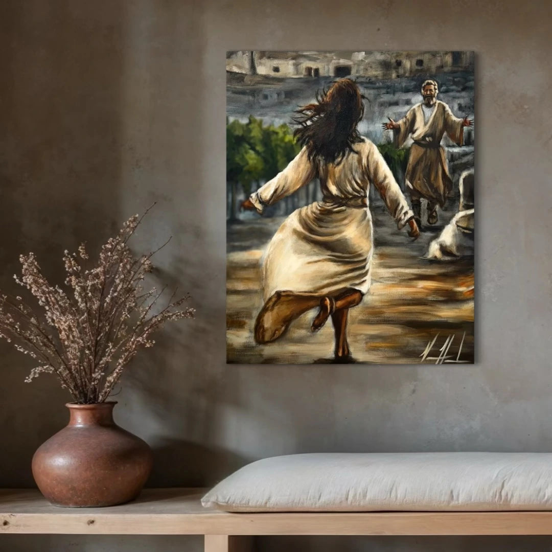 PRE-ORDER The Prodigal Daughter Jesus Art Print Vanessa Horabuena