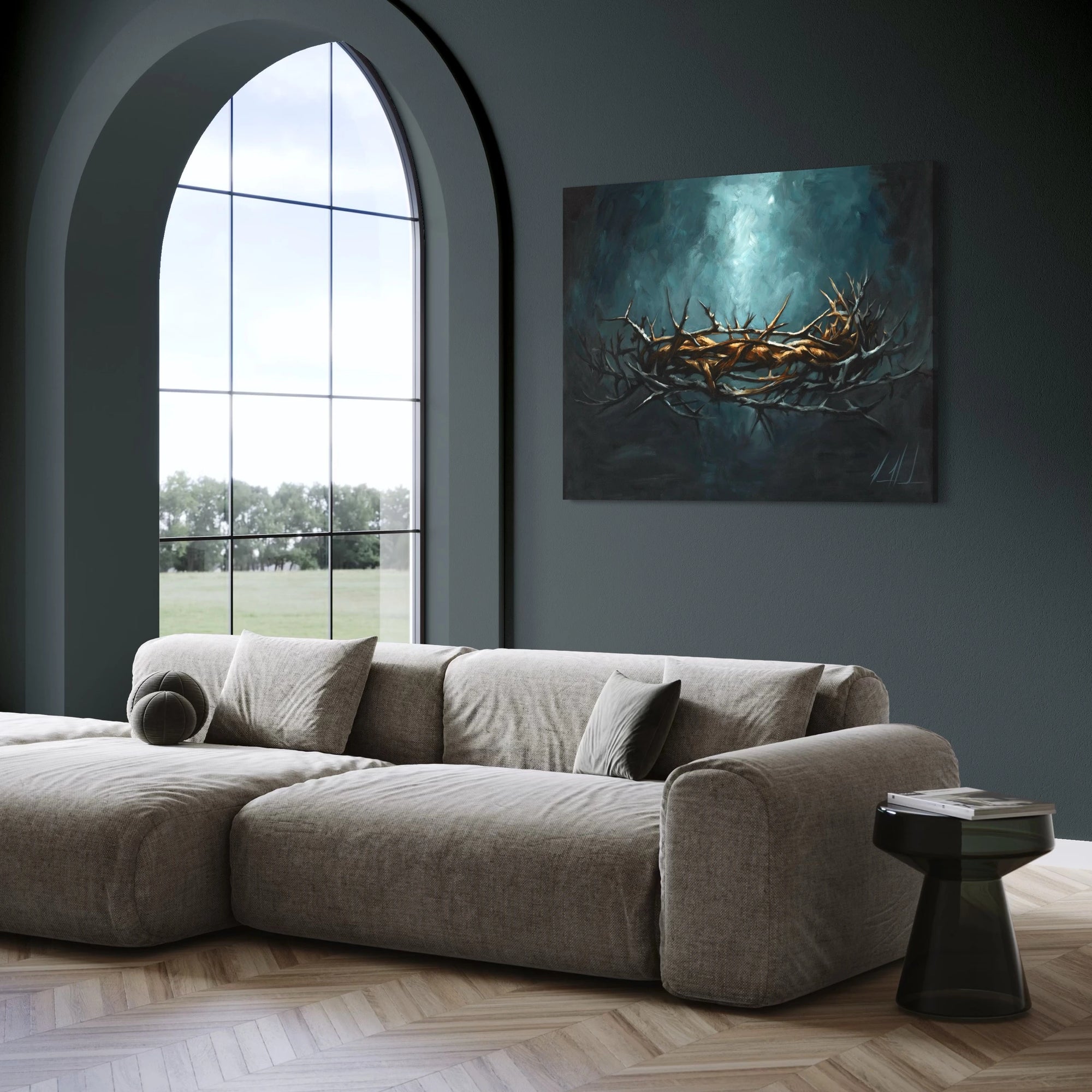 Crown of Thorns Jesus Art Print Vanessa Horabuena