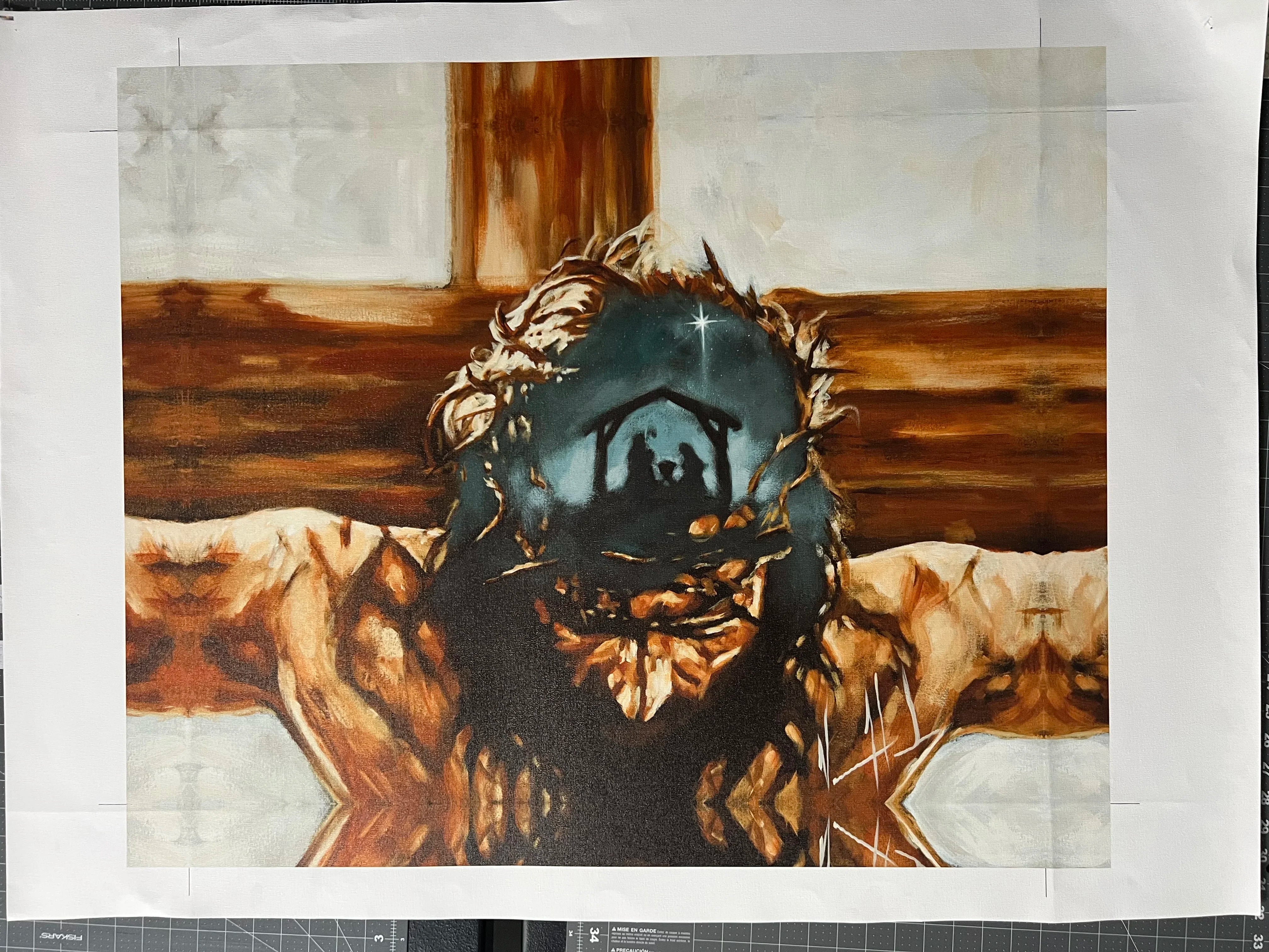 C#12 - Love's True Story - 24"x30" Canvas Print