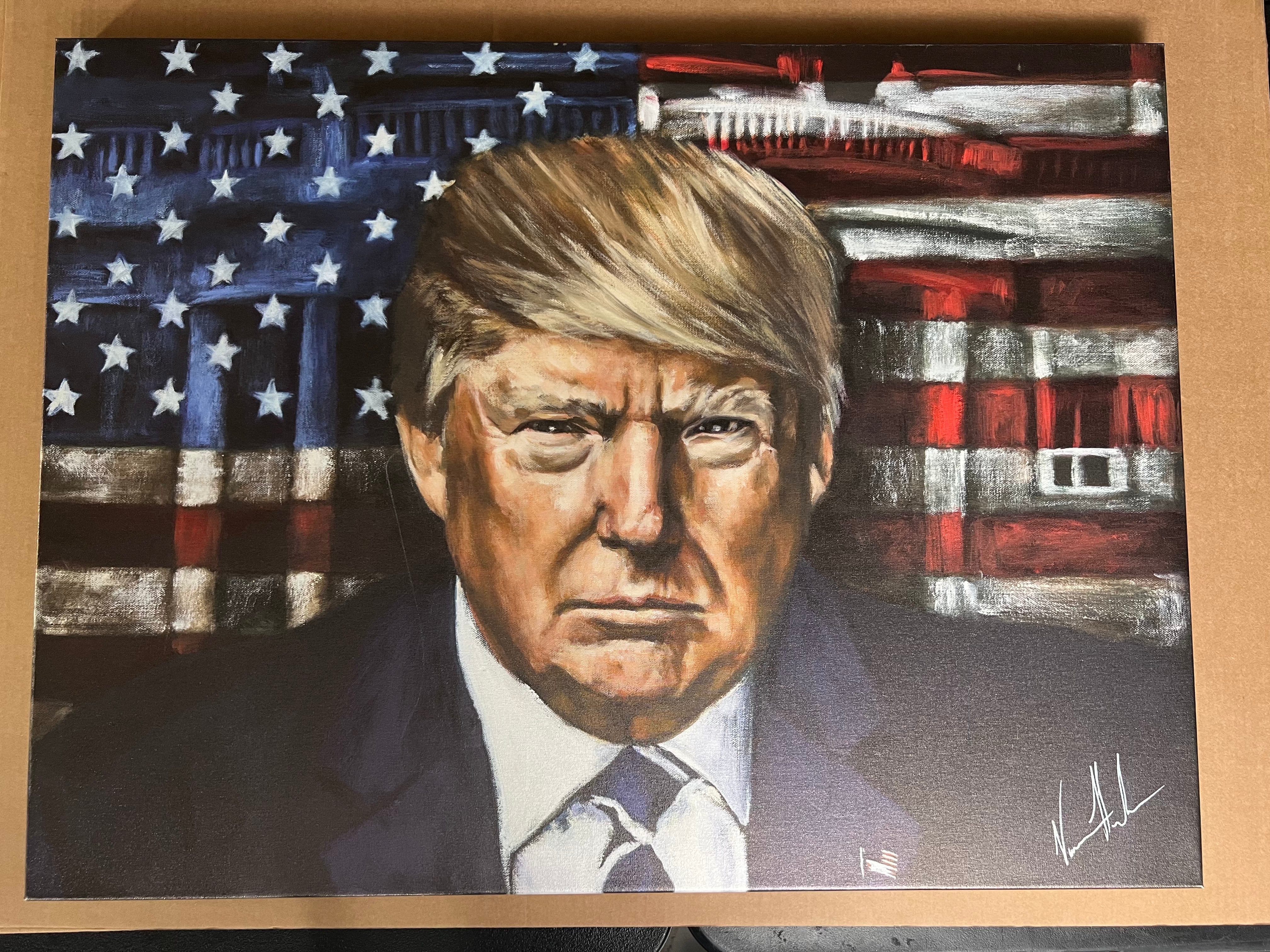 C#15 - Commander in Chief - 30"x40" Canvas Print