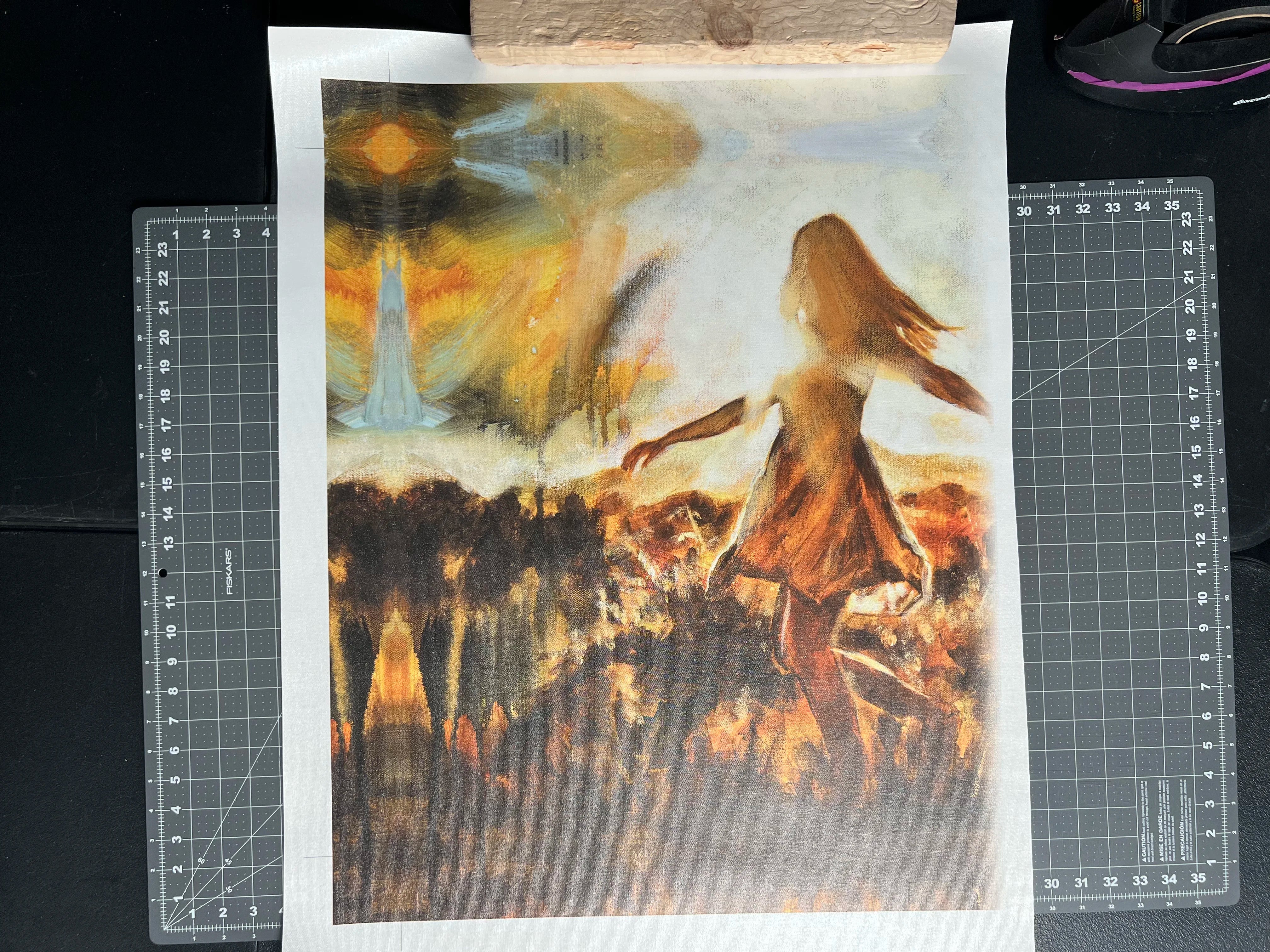 CM# 44 - Dare to Dance Again Redesign - 24"x30" Canvas Print