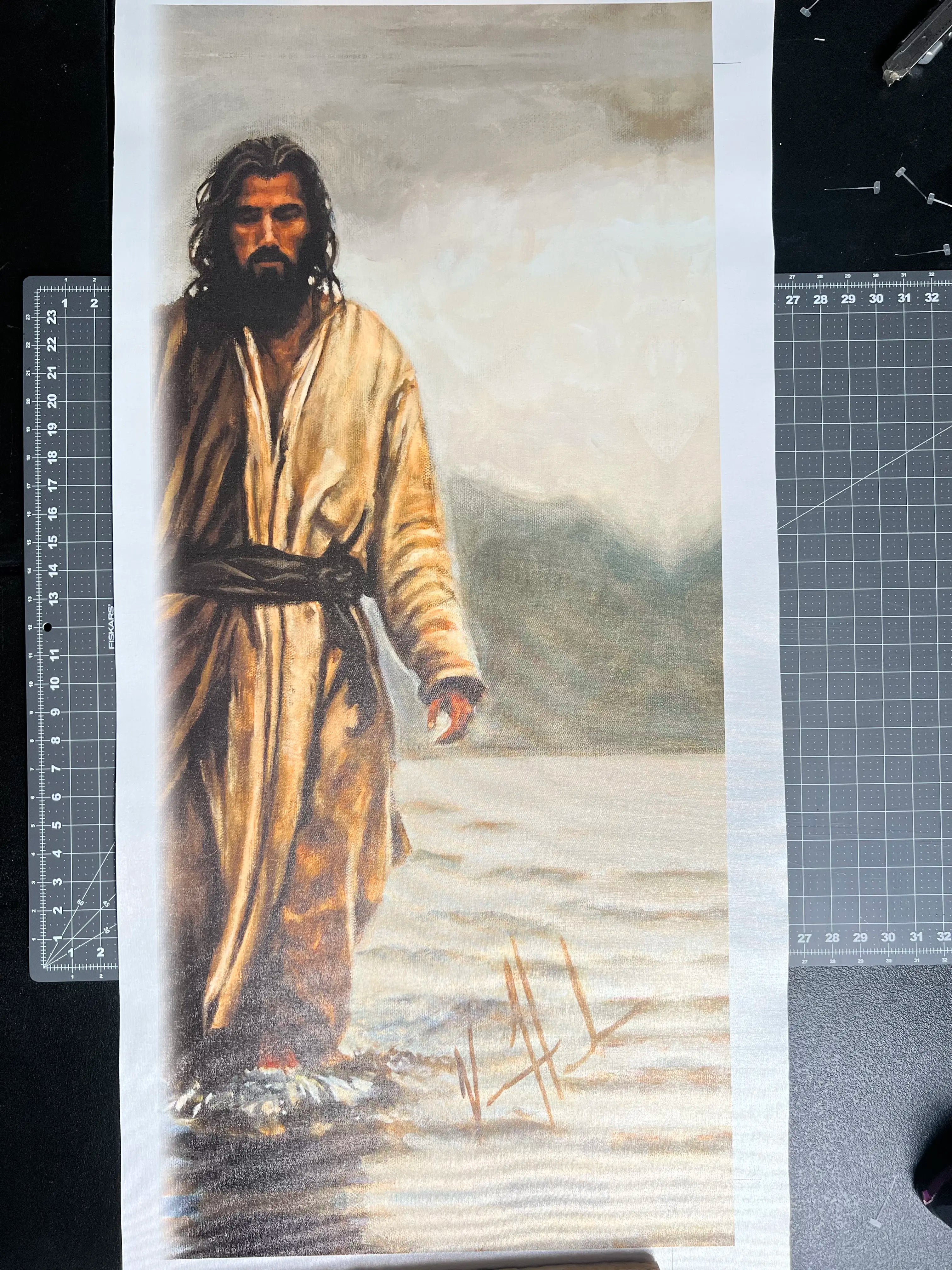 CM# 48 - Walk By Faith - 30"x40" Canvas Print