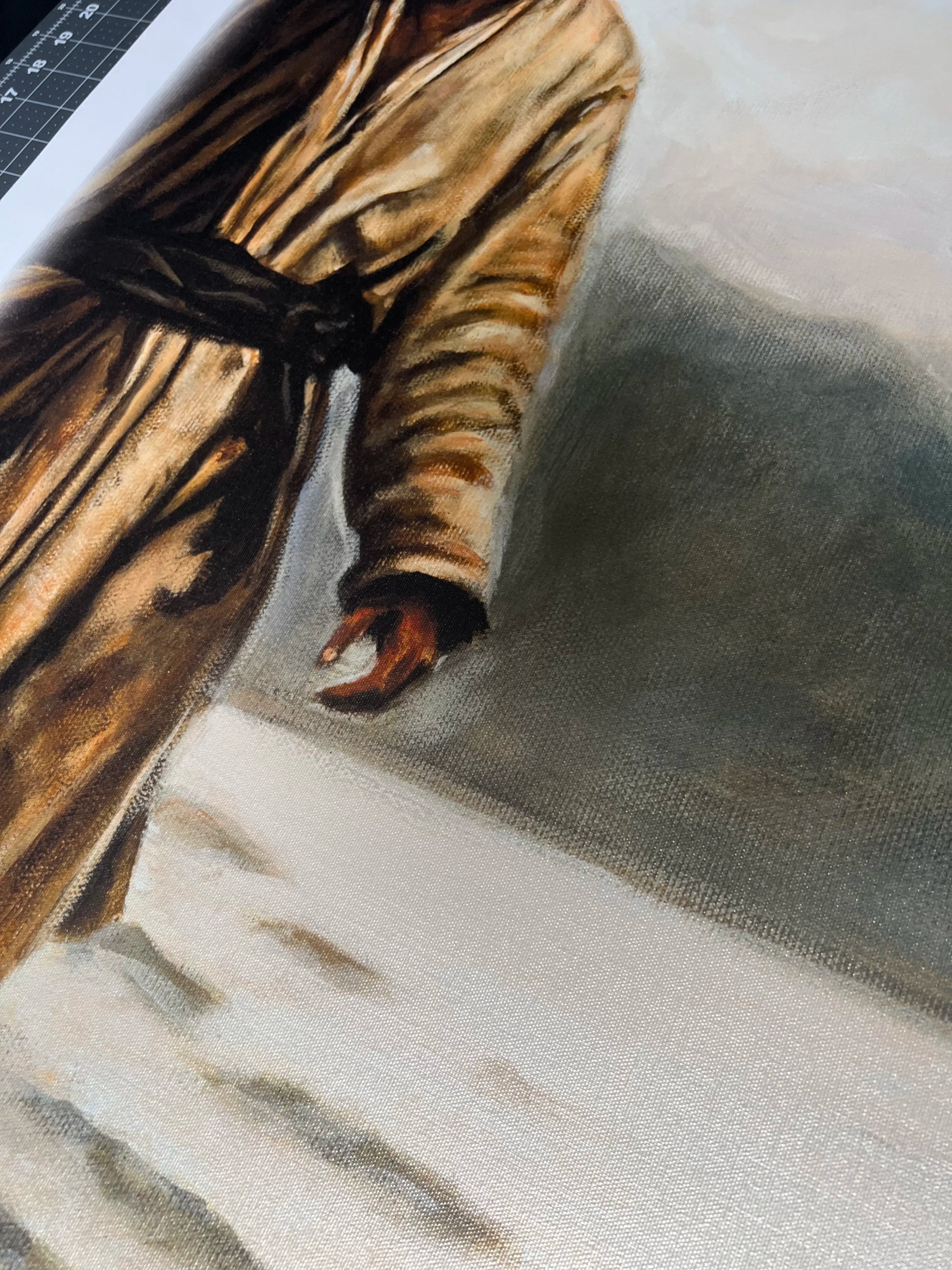 CM# 48 - Walk By Faith - 30"x40" Canvas Print